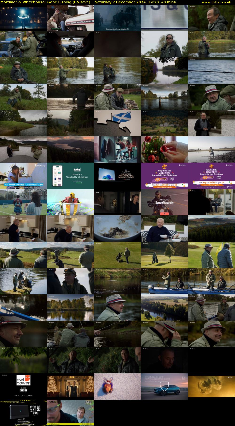 Mortimer & Whitehouse: Gone Fishing (U&Dave) Saturday 7 December 2024 19:20 - 20:00
