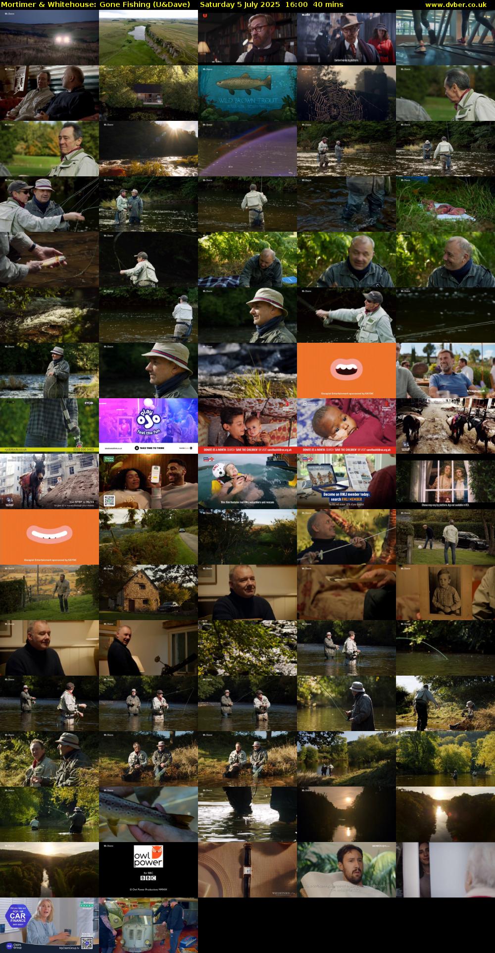 Mortimer & Whitehouse: Gone Fishing (U&Dave) Saturday 5 July 2025 16:00 - 16:40