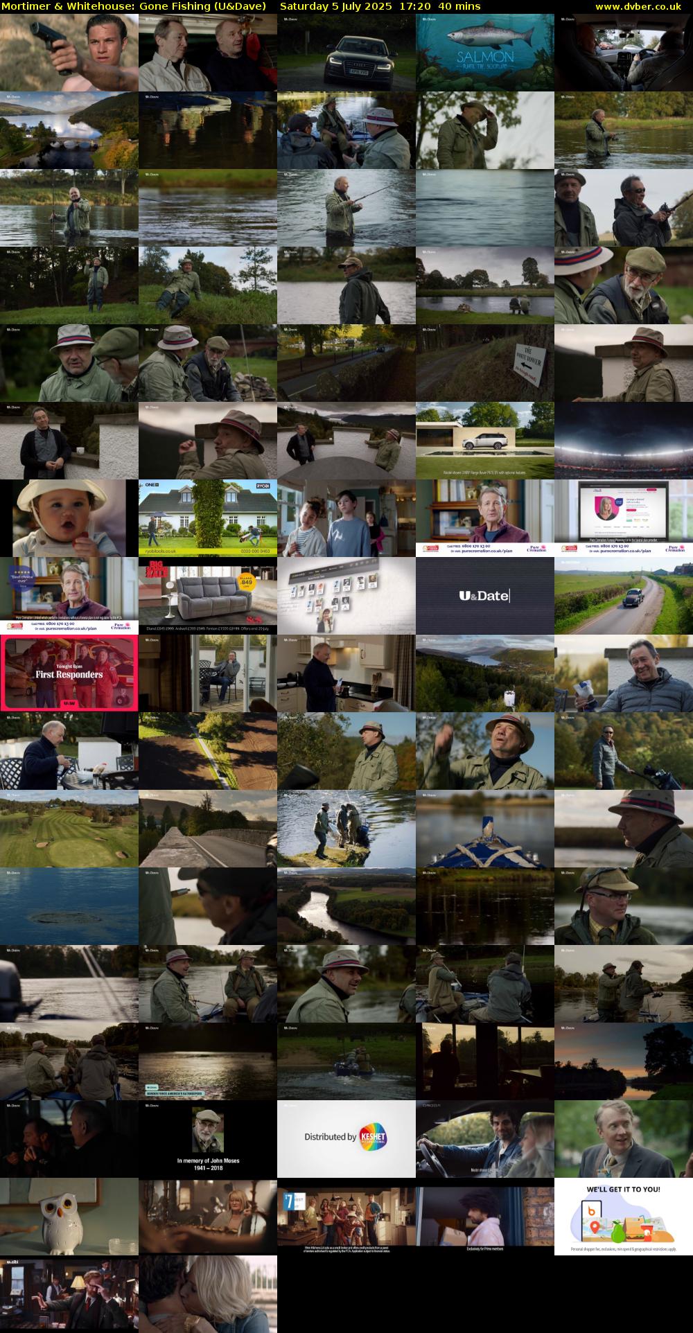 Mortimer & Whitehouse: Gone Fishing (U&Dave) Saturday 5 July 2025 17:20 - 18:00