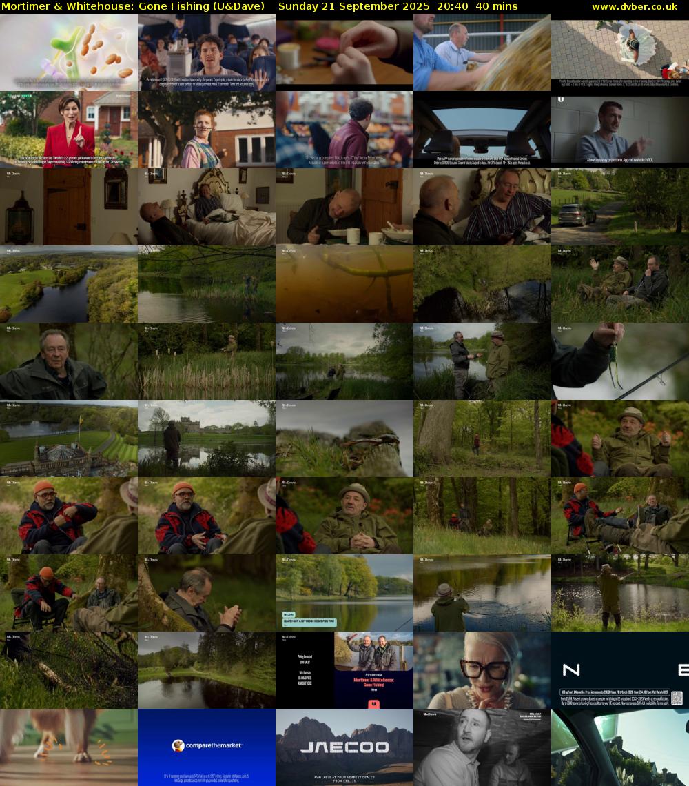 Mortimer & Whitehouse: Gone Fishing (U&Dave) Sunday 21 September 2025 20:40 - 21:20