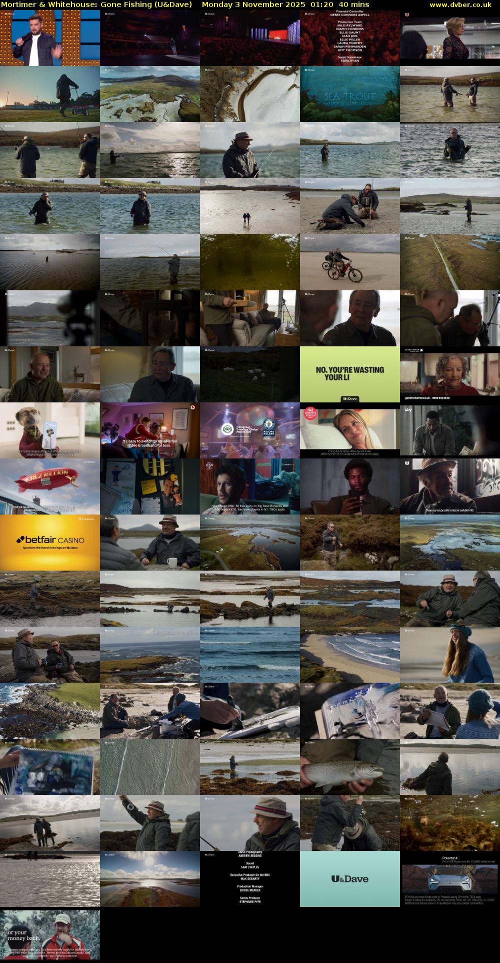 Mortimer & Whitehouse: Gone Fishing (U&Dave) Monday 3 November 2025 01:20 - 02:00