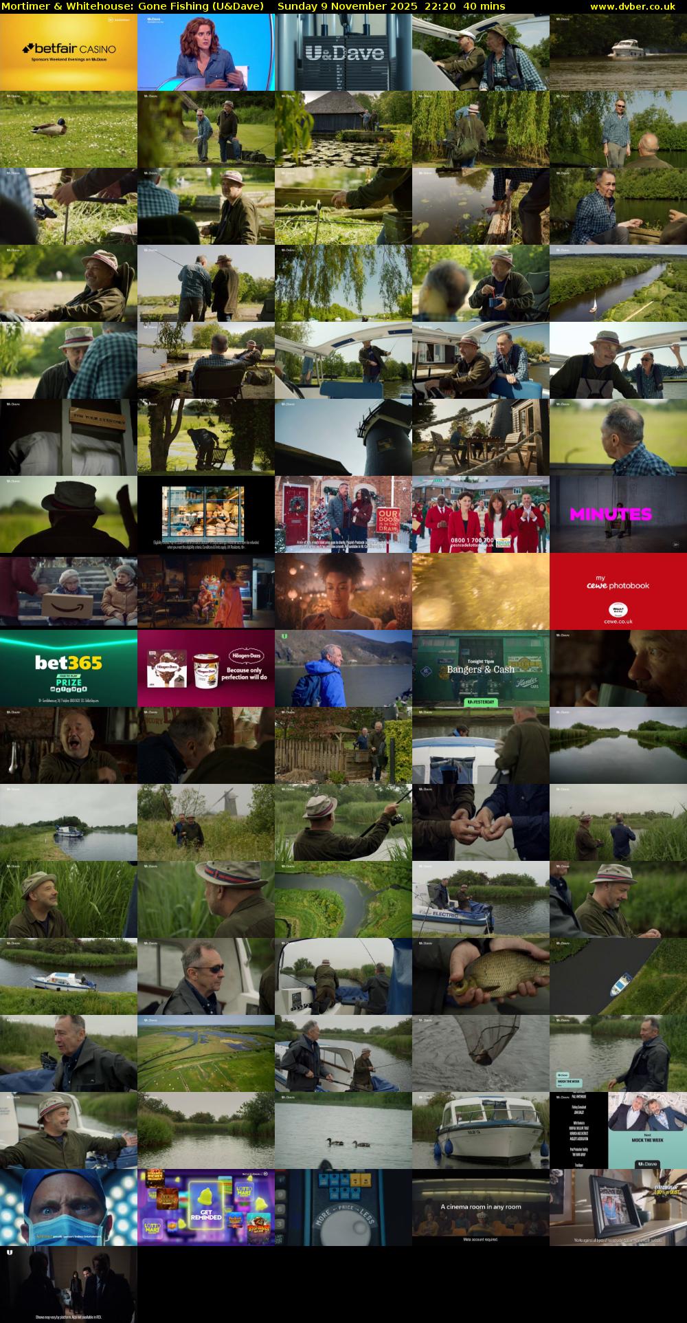 Mortimer & Whitehouse: Gone Fishing (U&Dave) Sunday 9 November 2025 22:20 - 23:00