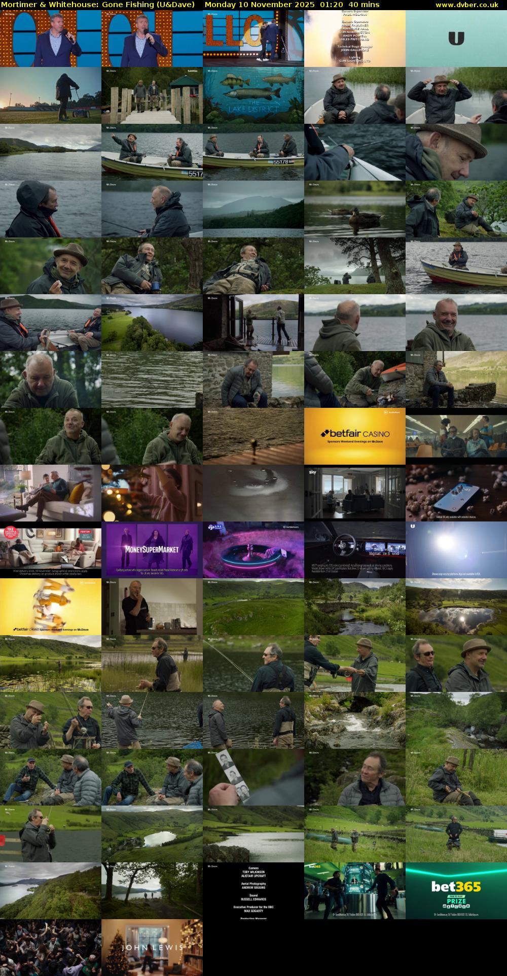 Mortimer & Whitehouse: Gone Fishing (U&Dave) Monday 10 November 2025 01:20 - 02:00