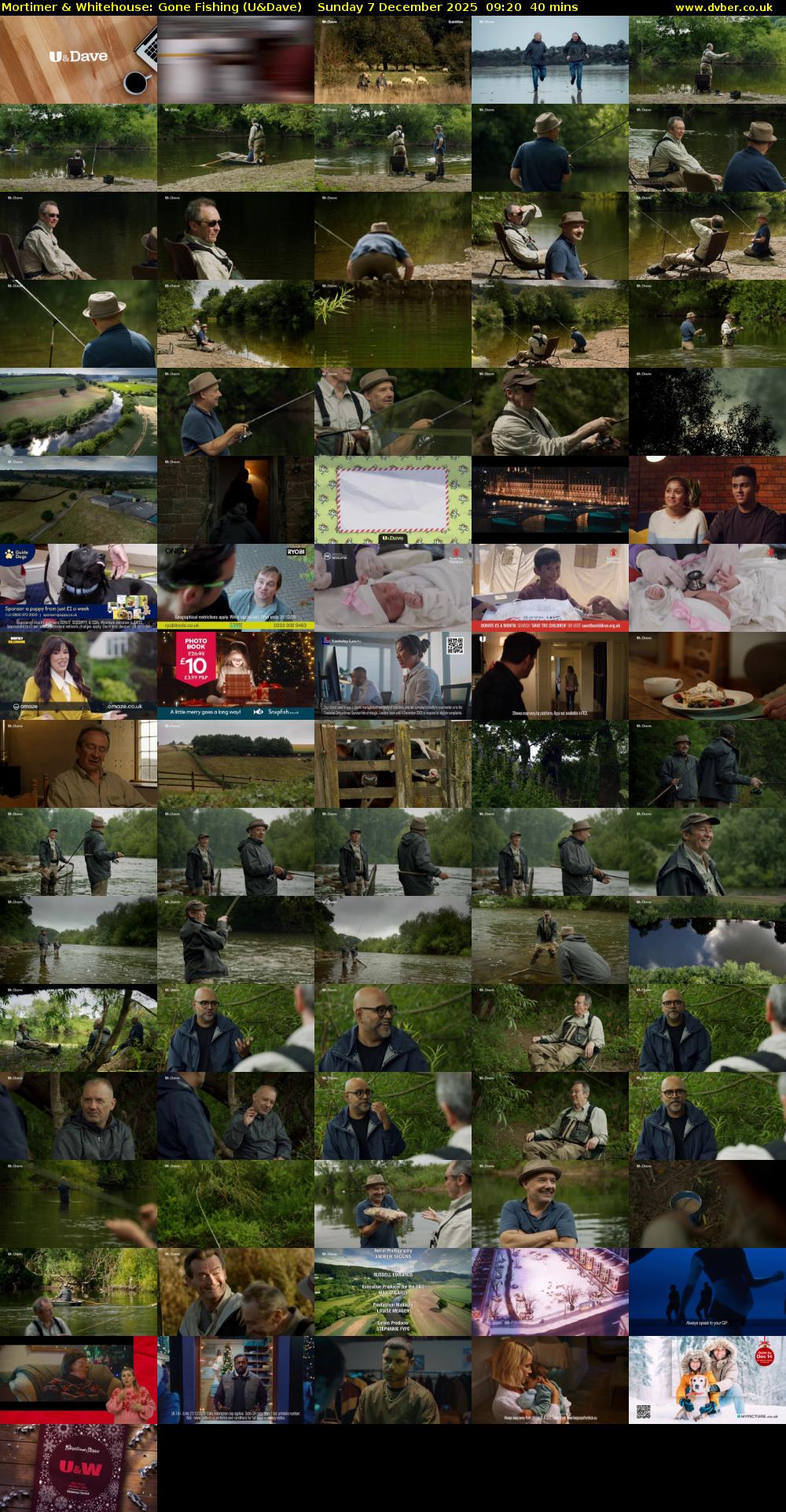 Mortimer & Whitehouse: Gone Fishing (U&Dave) Sunday 7 December 2025 09:20 - 10:00