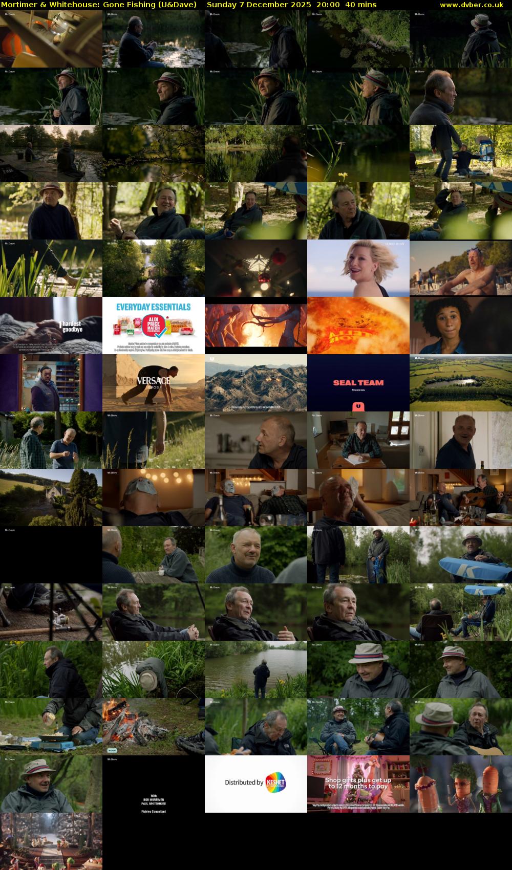 Mortimer & Whitehouse: Gone Fishing (U&Dave) Sunday 7 December 2025 20:00 - 20:40