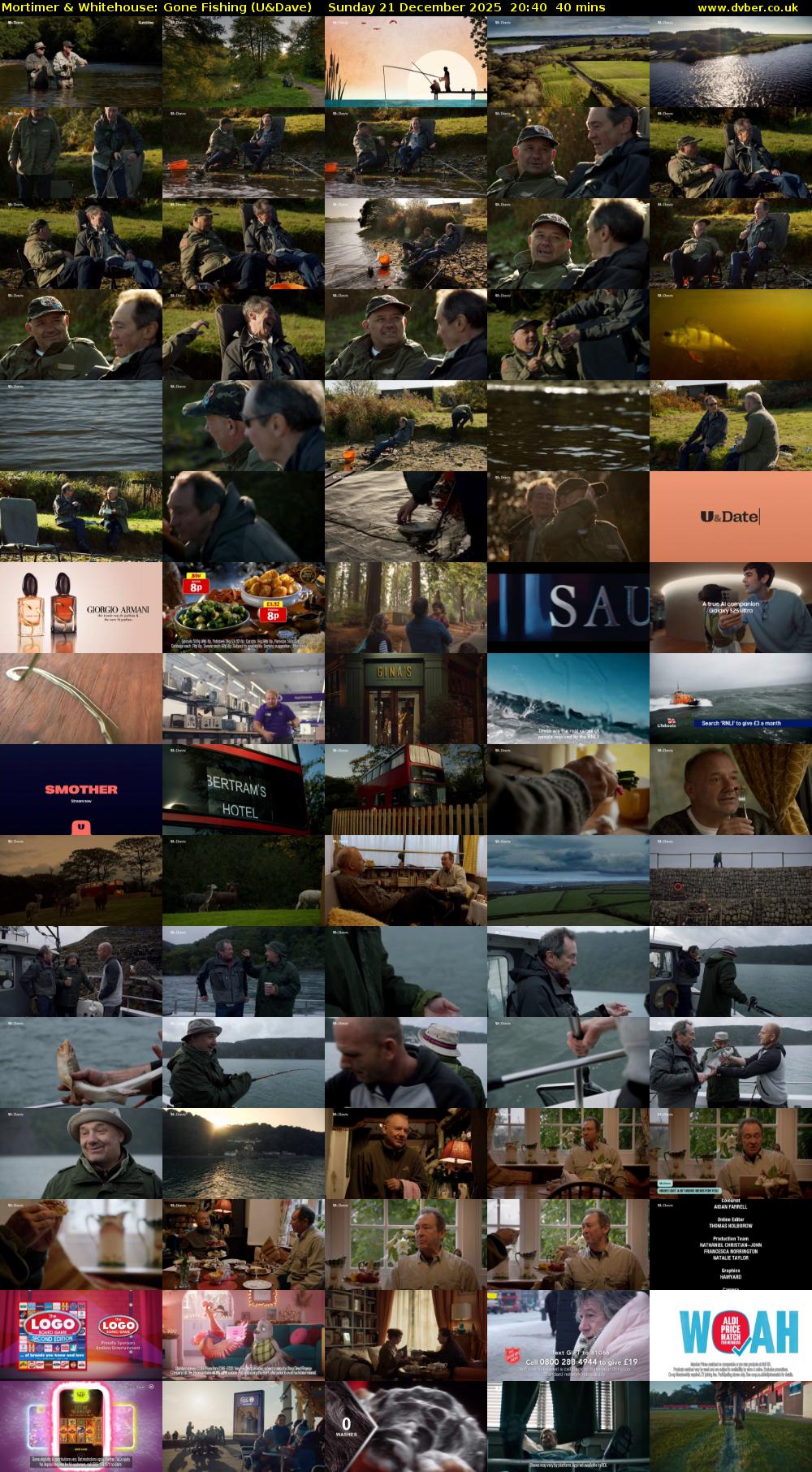 Mortimer & Whitehouse: Gone Fishing (U&Dave) Sunday 21 December 2025 20:40 - 21:20
