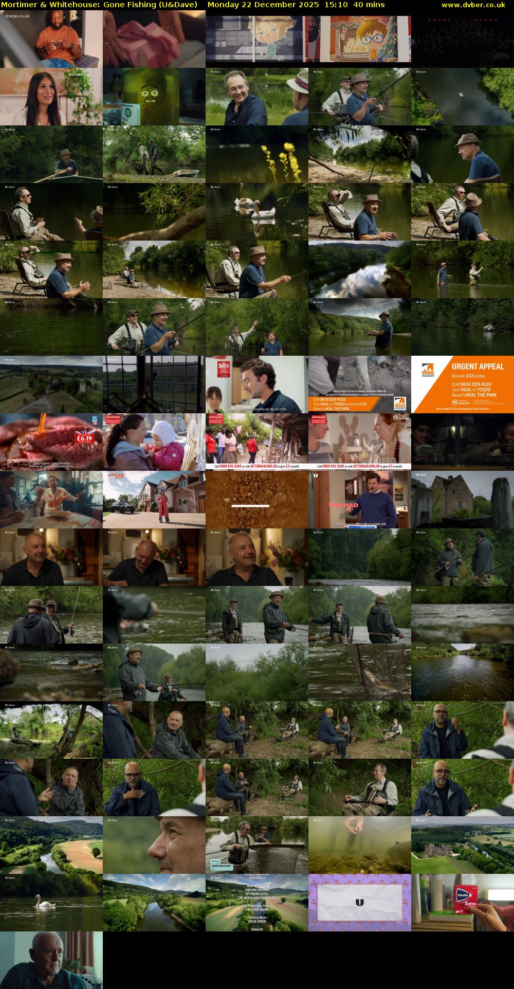 Mortimer & Whitehouse: Gone Fishing (U&Dave) Monday 22 December 2025 15:10 - 15:50