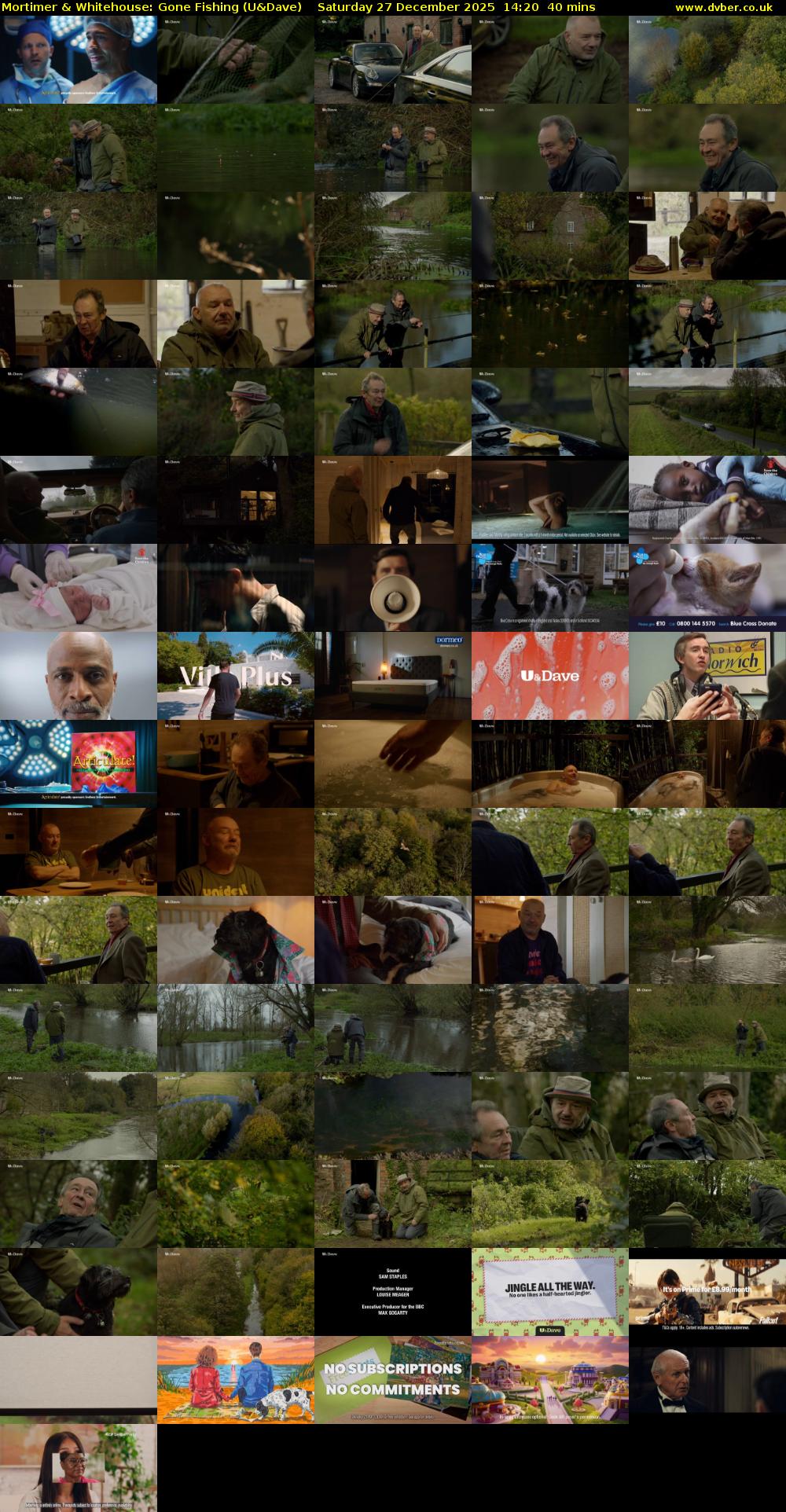 Mortimer & Whitehouse: Gone Fishing (U&Dave) Saturday 27 December 2025 14:20 - 15:00