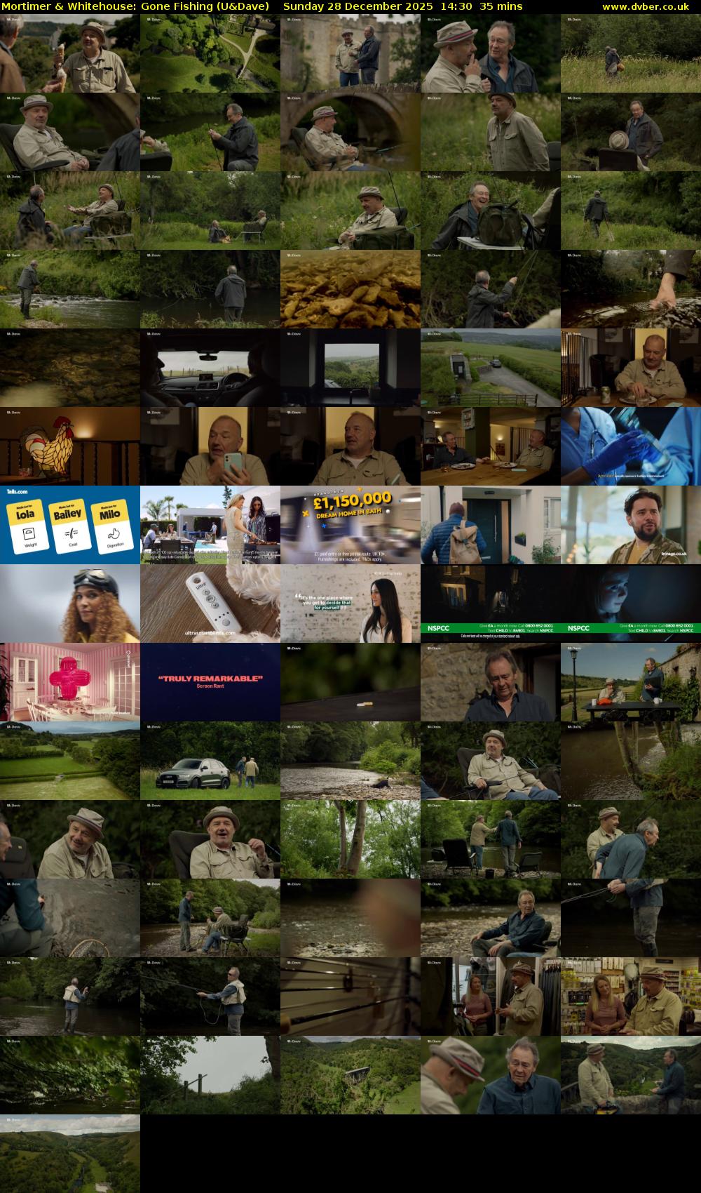 Mortimer & Whitehouse: Gone Fishing (U&Dave) Sunday 28 December 2025 14:30 - 15:05