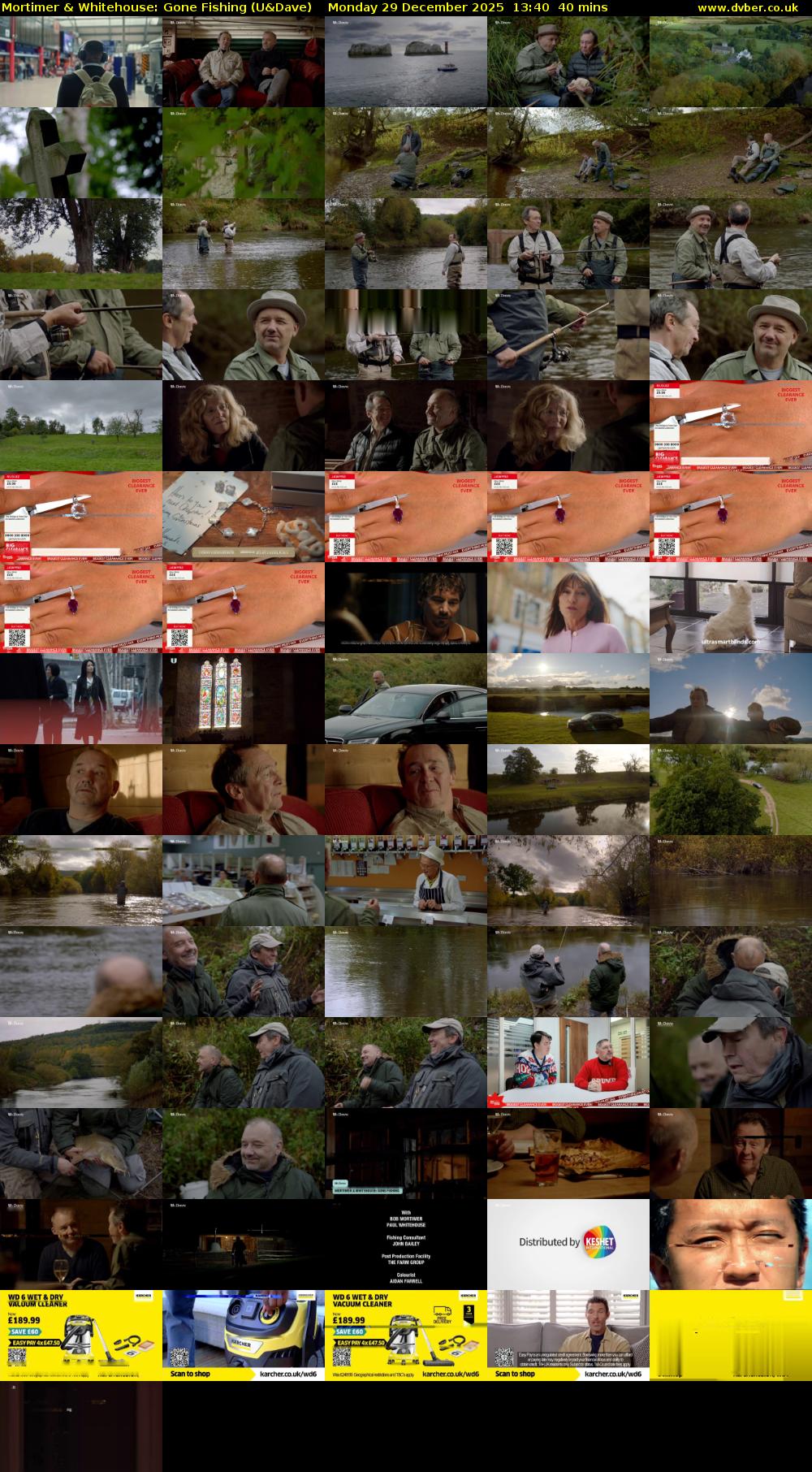 Mortimer & Whitehouse: Gone Fishing (U&Dave) Monday 29 December 2025 13:40 - 14:20