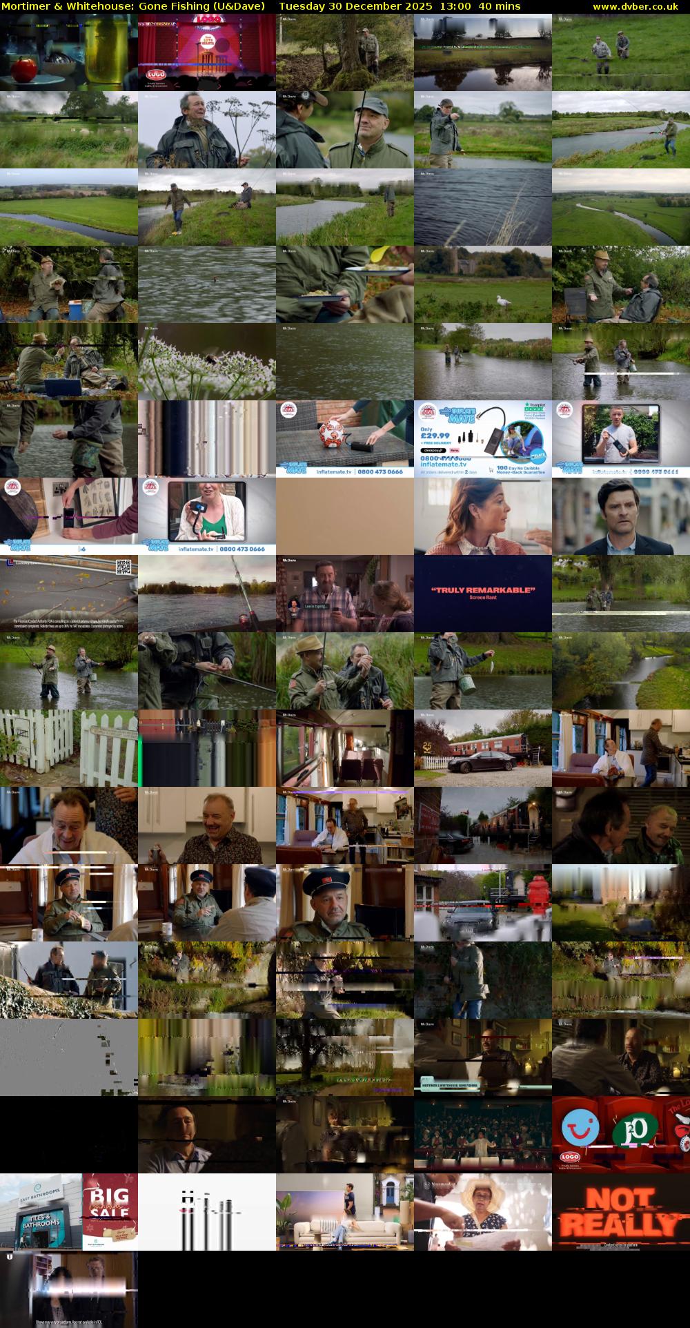 Mortimer & Whitehouse: Gone Fishing (U&Dave) Tuesday 30 December 2025 13:00 - 13:40