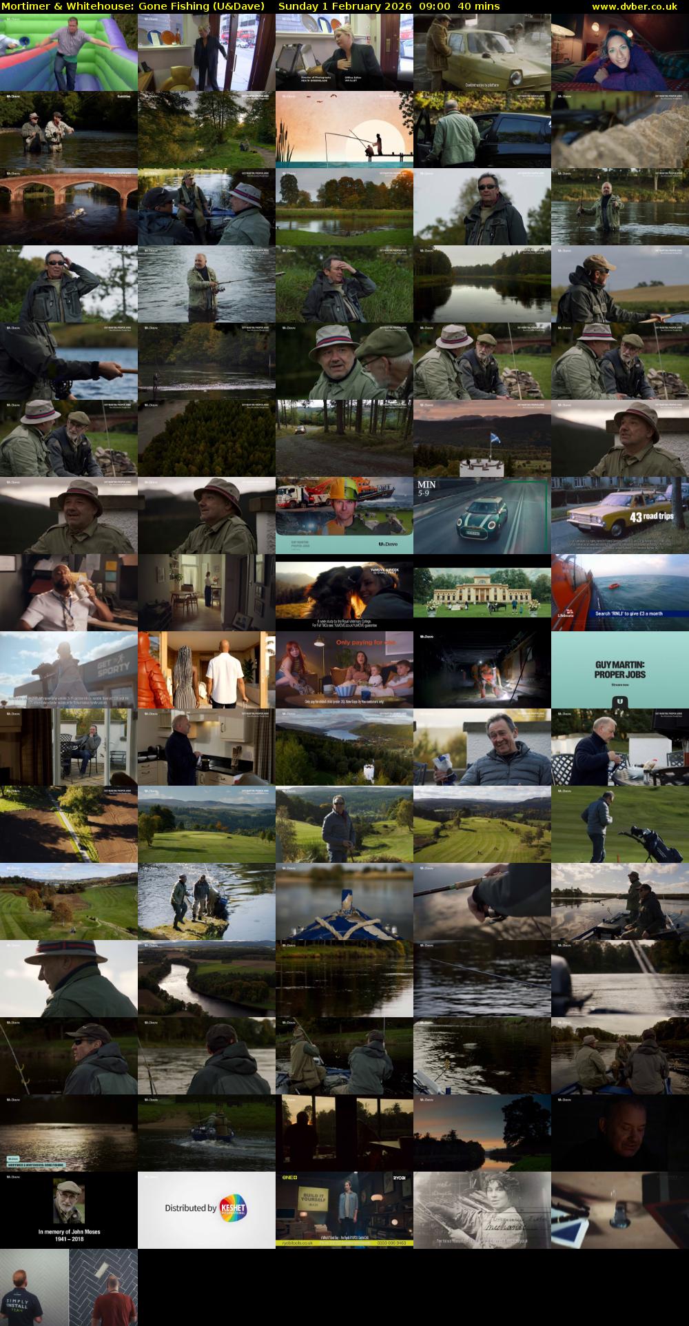 Mortimer & Whitehouse: Gone Fishing (U&Dave) Sunday 1 February 2026 09:00 - 09:40