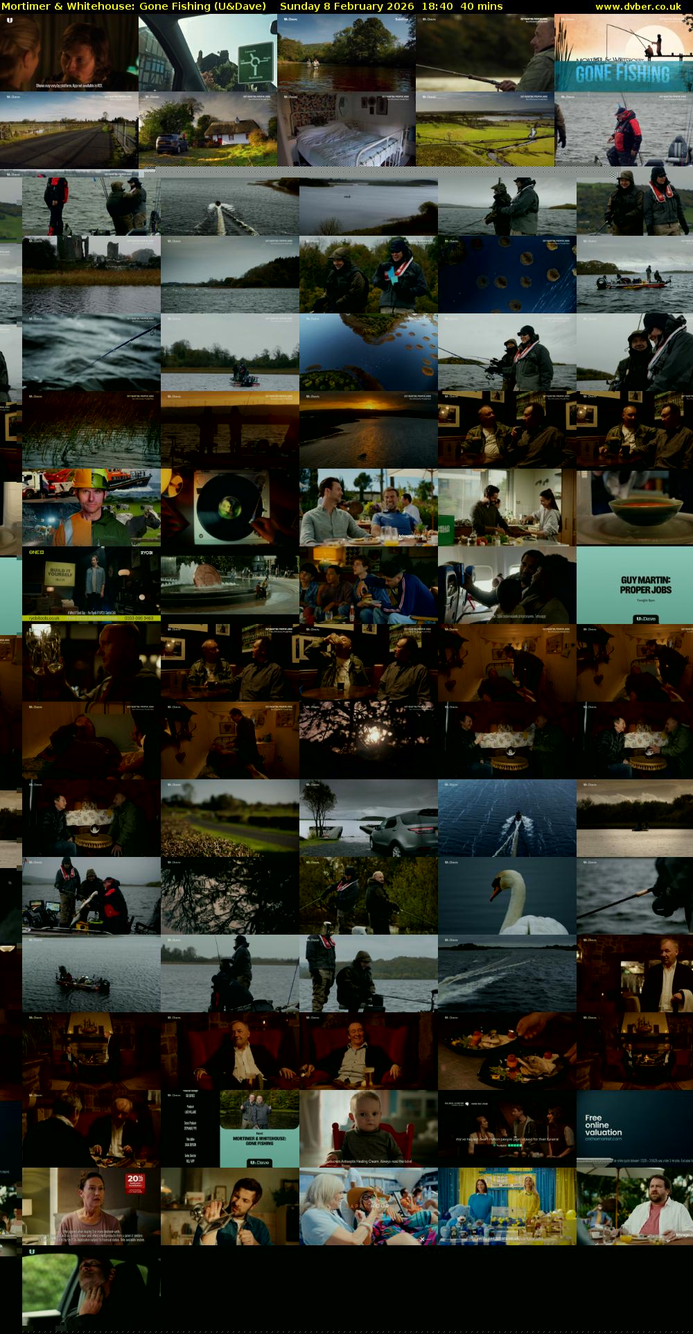 Mortimer & Whitehouse: Gone Fishing (U&Dave) Sunday 8 February 2026 18:40 - 19:20