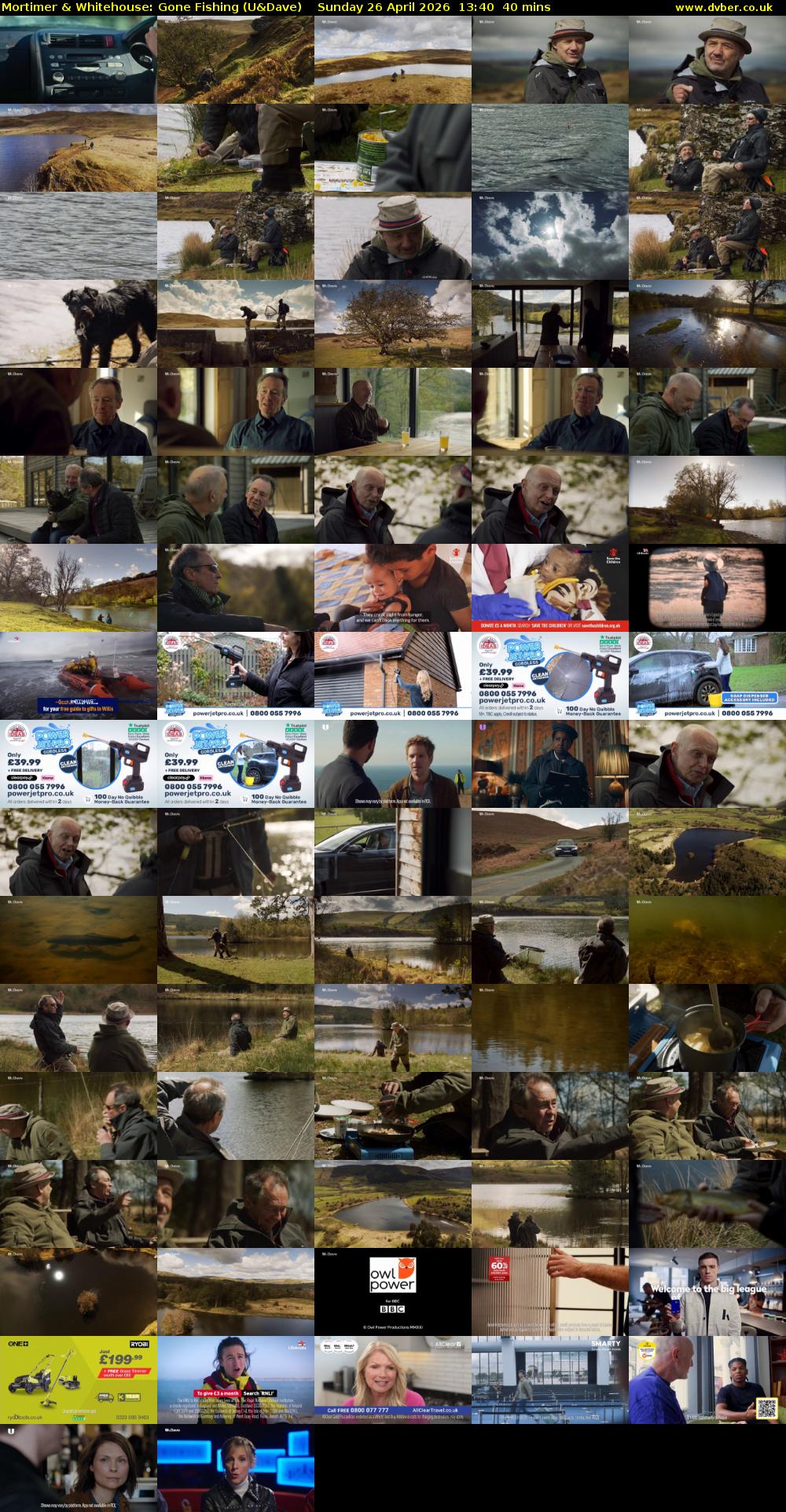 Mortimer & Whitehouse: Gone Fishing (U&Dave) Sunday 26 April 2026 13:40 - 14:20