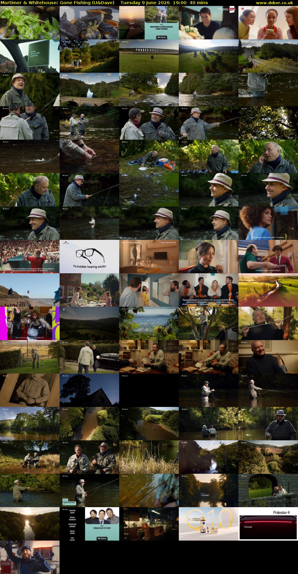 Mortimer & Whitehouse: Gone Fishing (U&Dave) Tuesday 9 June 2026 19:00 - 19:40
