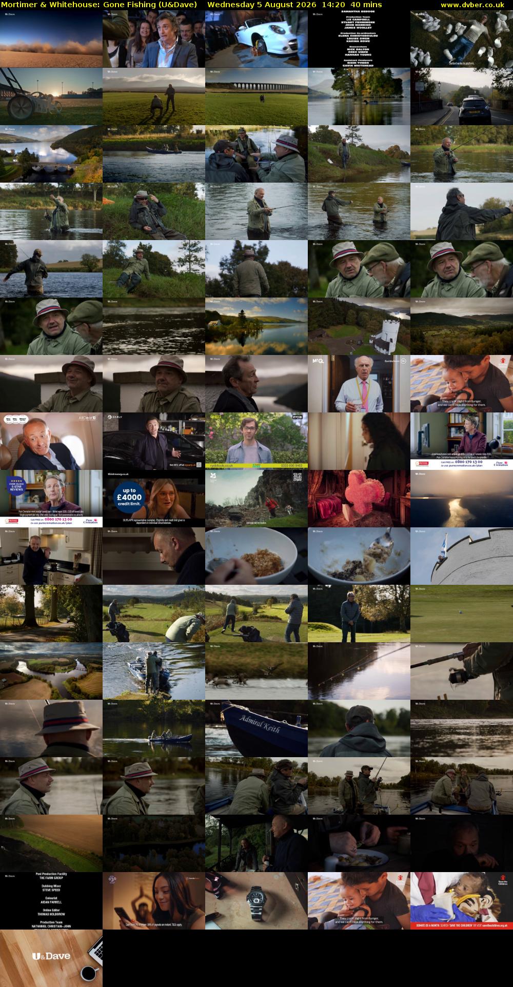 Mortimer & Whitehouse: Gone Fishing (U&Dave) Wednesday 5 August 2026 14:20 - 15:00