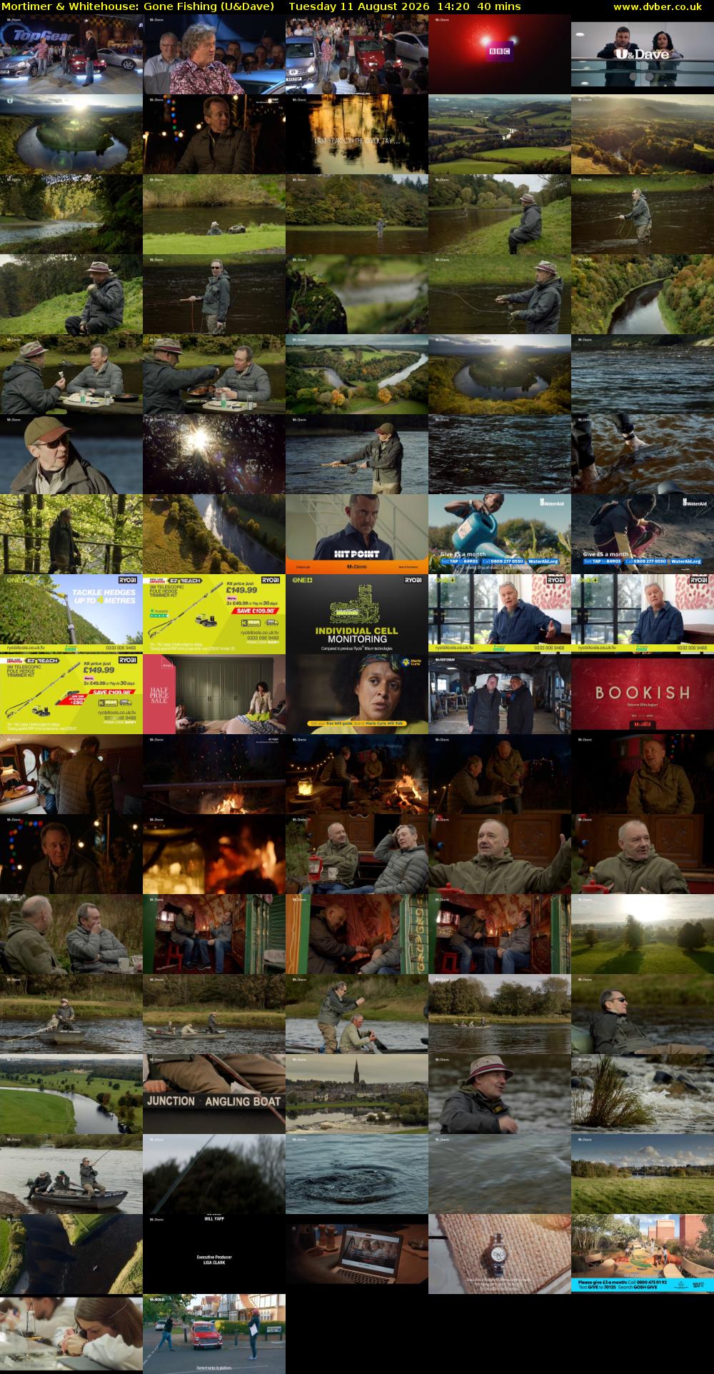 Mortimer & Whitehouse: Gone Fishing (U&Dave) Tuesday 11 August 2026 14:20 - 15:00