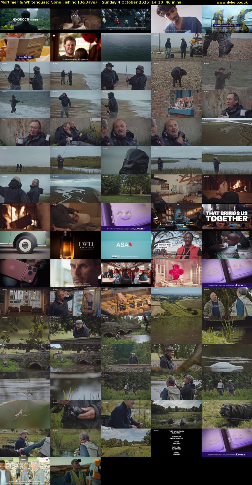 Mortimer & Whitehouse: Gone Fishing (U&Dave) Sunday 4 October 2026 14:10 - 14:50