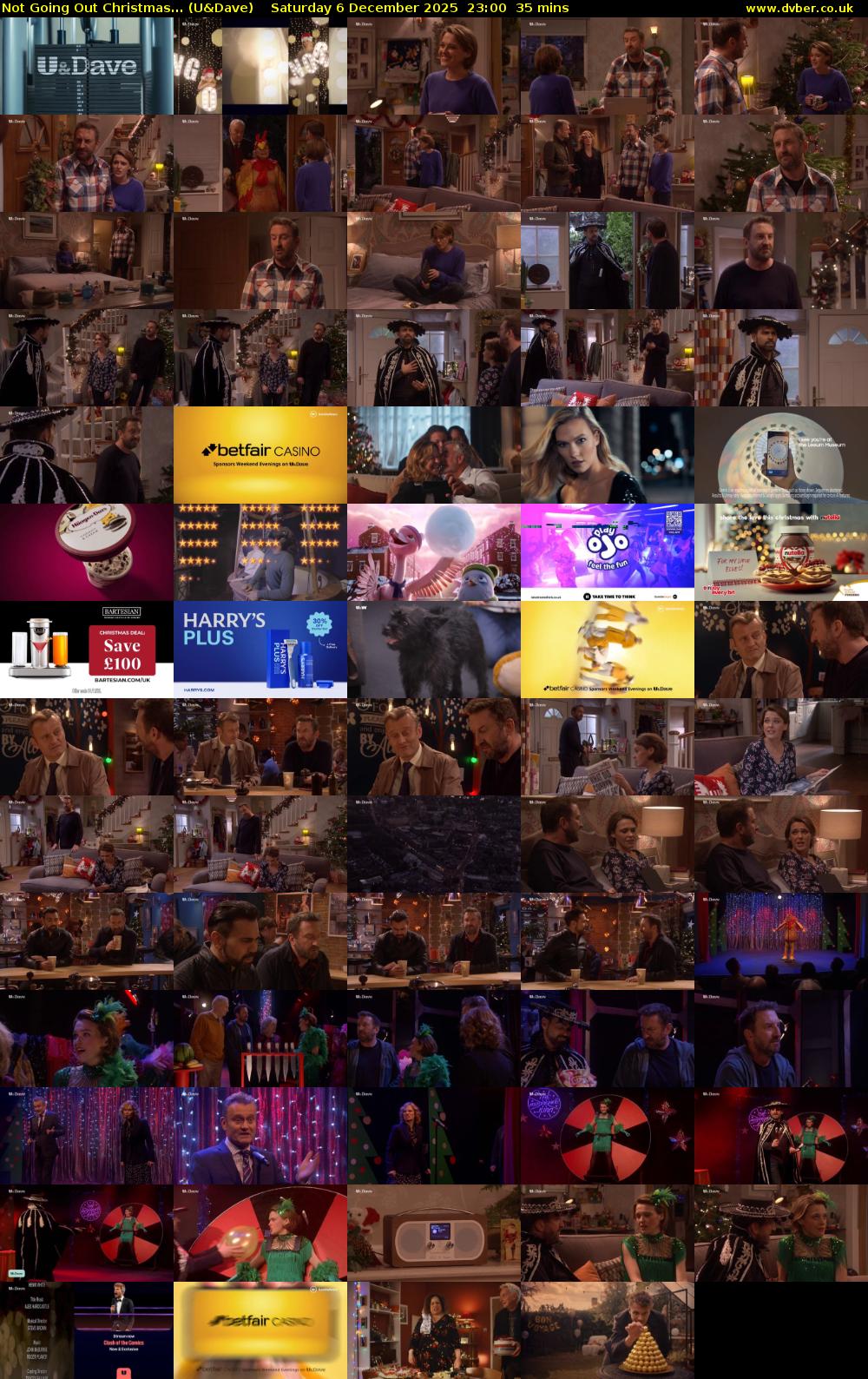 Not Going Out Christmas... (U&Dave) Saturday 6 December 2025 23:00 - 23:35