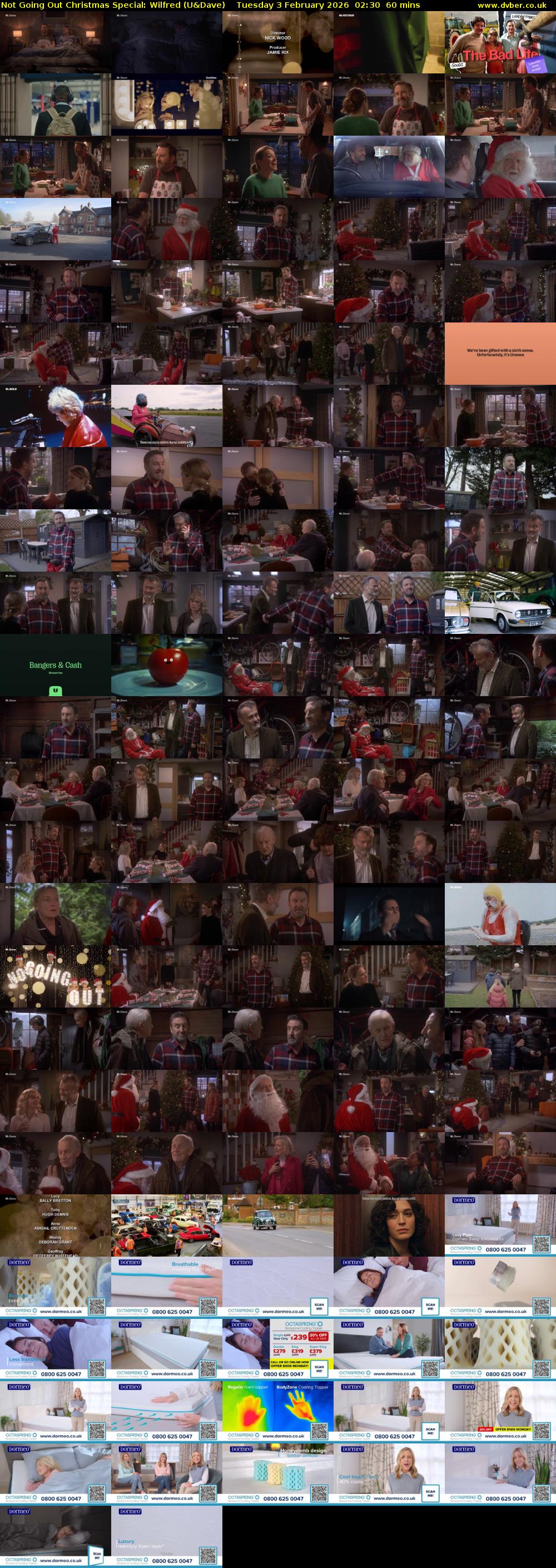 Not Going Out Christmas Special: Wilfred (U&Dave) Tuesday 3 February 2026 02:30 - 03:30