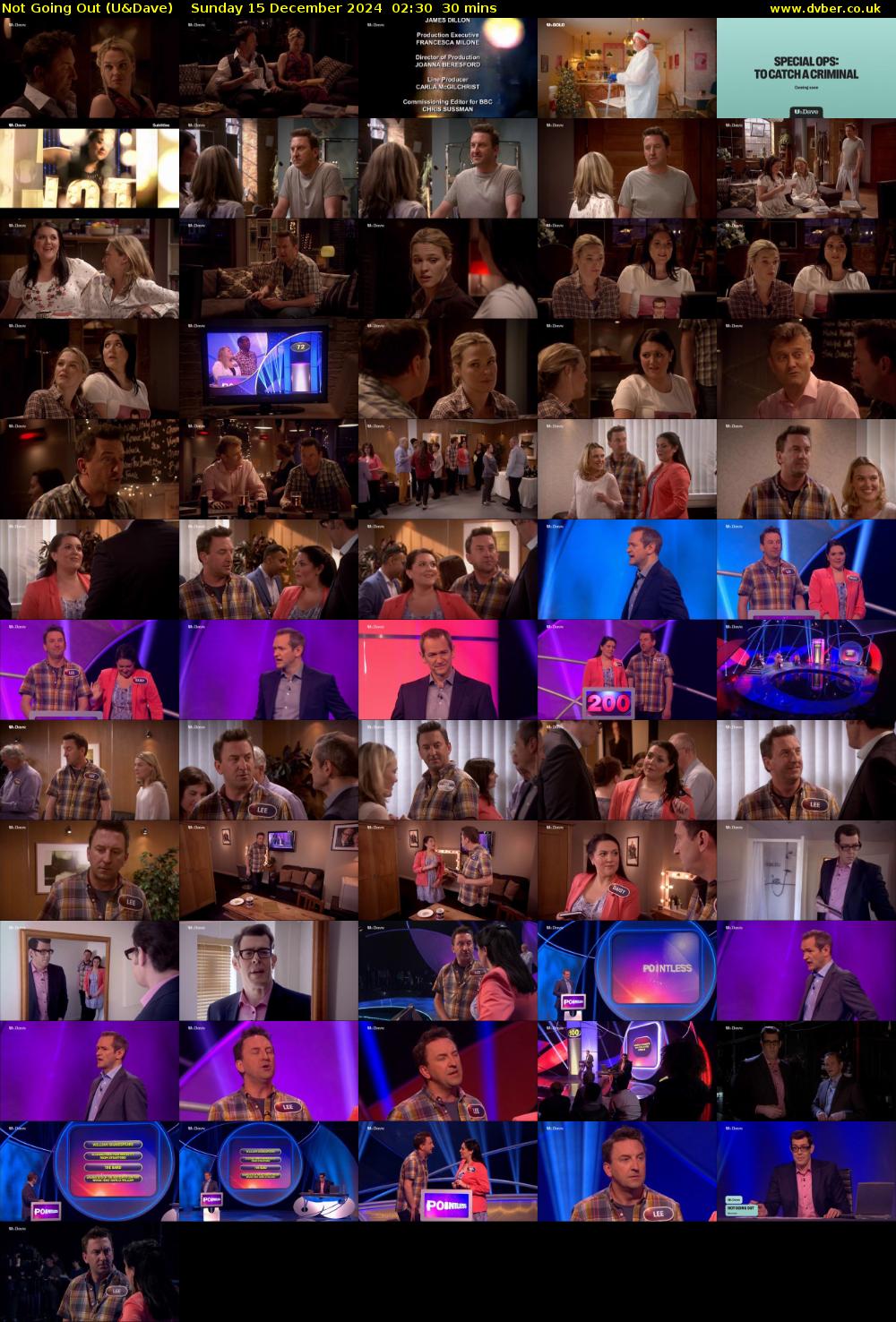 Not Going Out (U&Dave) Sunday 15 December 2024 02:30 - 03:00