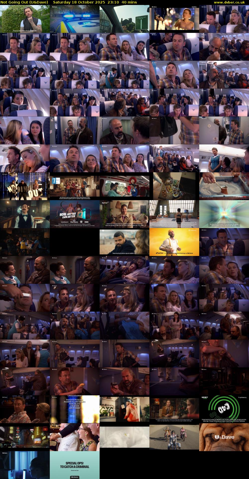 Not Going Out (U&Dave) Saturday 18 October 2025 23:10 - 23:50