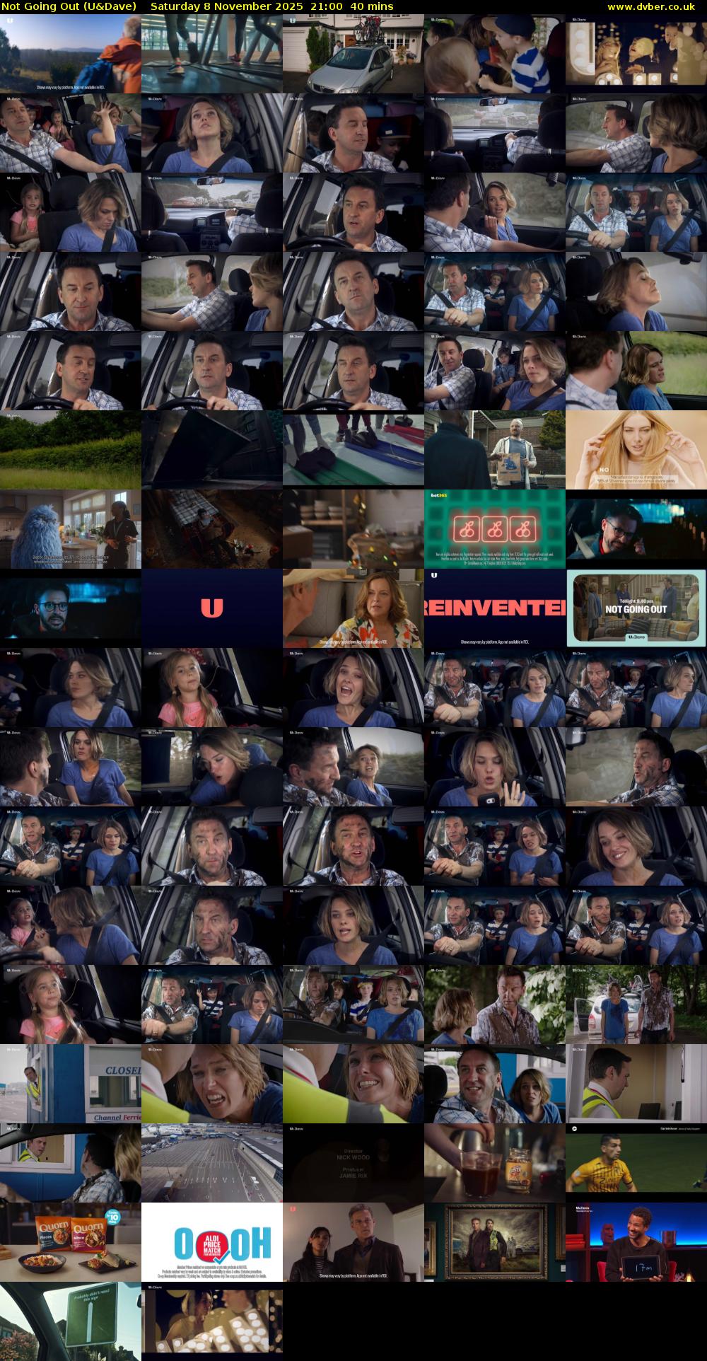 Not Going Out (U&Dave) Saturday 8 November 2025 21:00 - 21:40