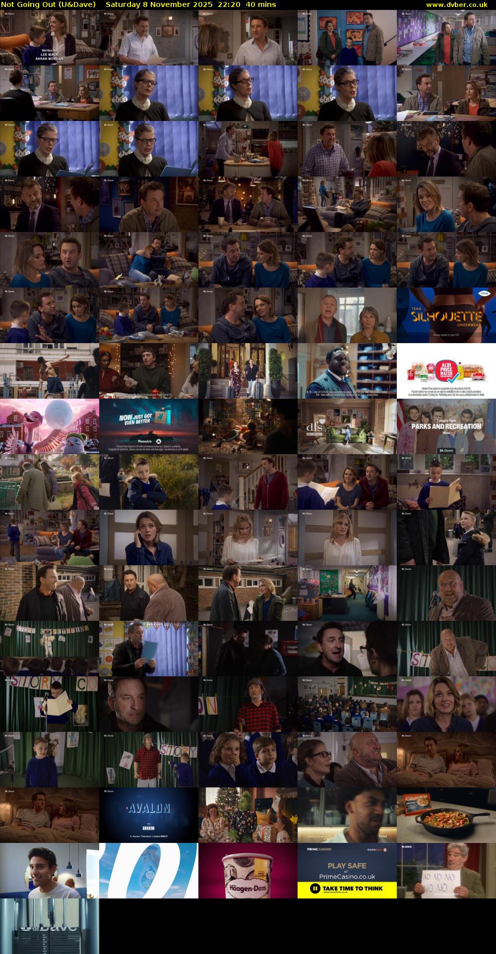 Not Going Out (U&Dave) Saturday 8 November 2025 22:20 - 23:00