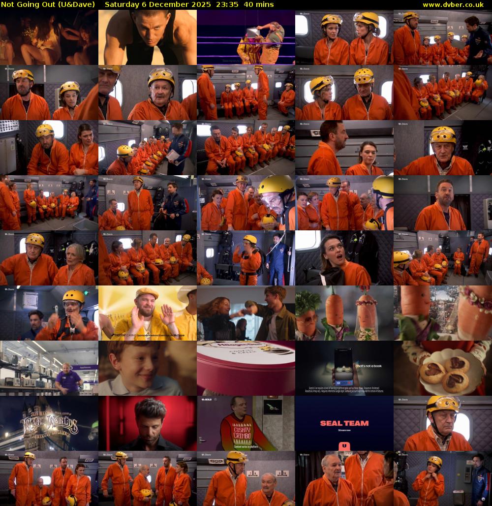 Not Going Out (U&Dave) Saturday 6 December 2025 23:35 - 00:15