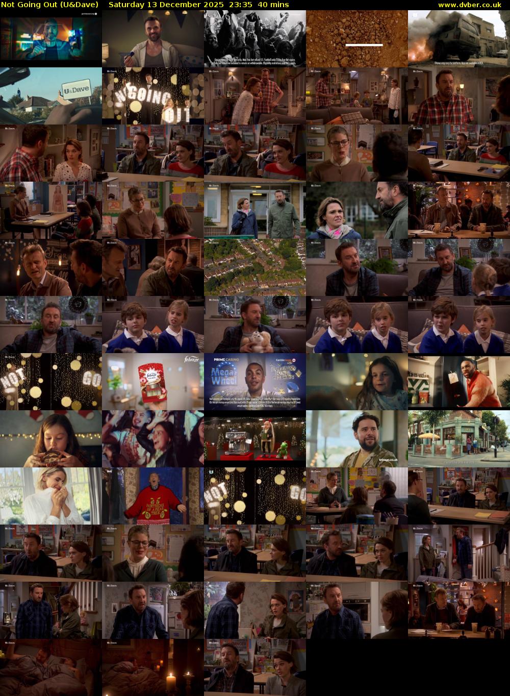 Not Going Out (U&Dave) Saturday 13 December 2025 23:35 - 00:15