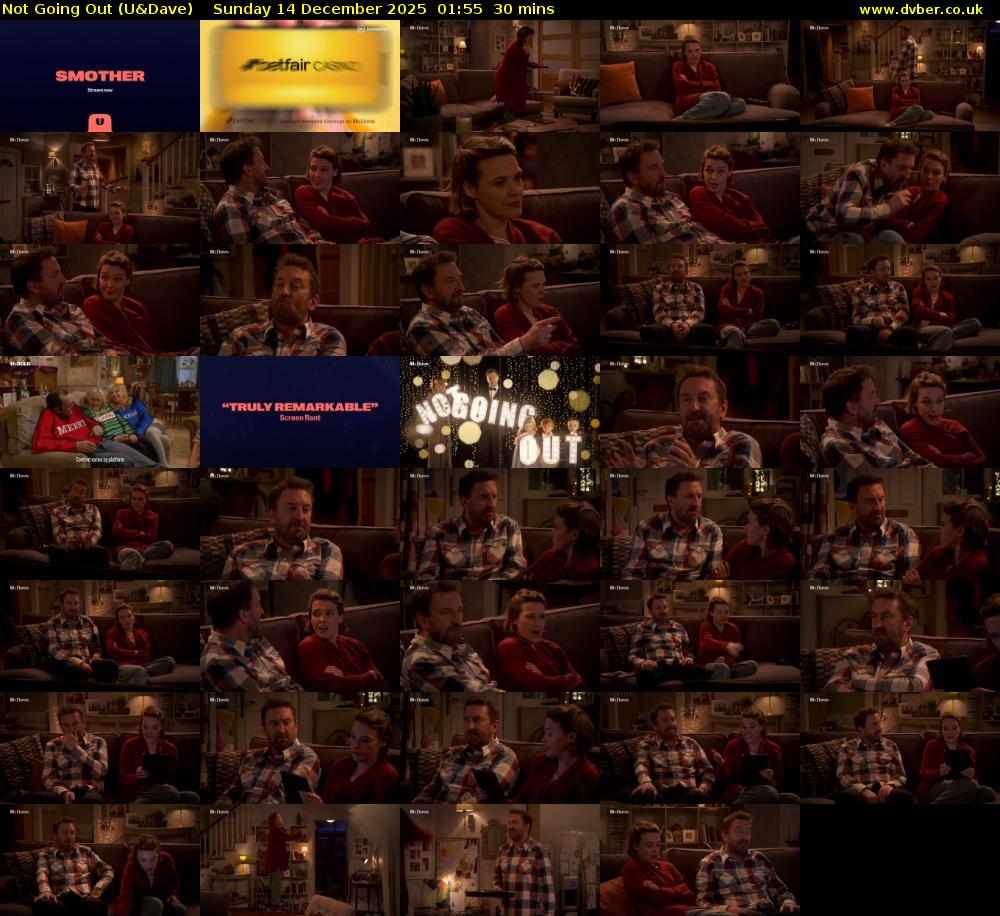 Not Going Out (U&Dave) Sunday 14 December 2025 01:55 - 02:25