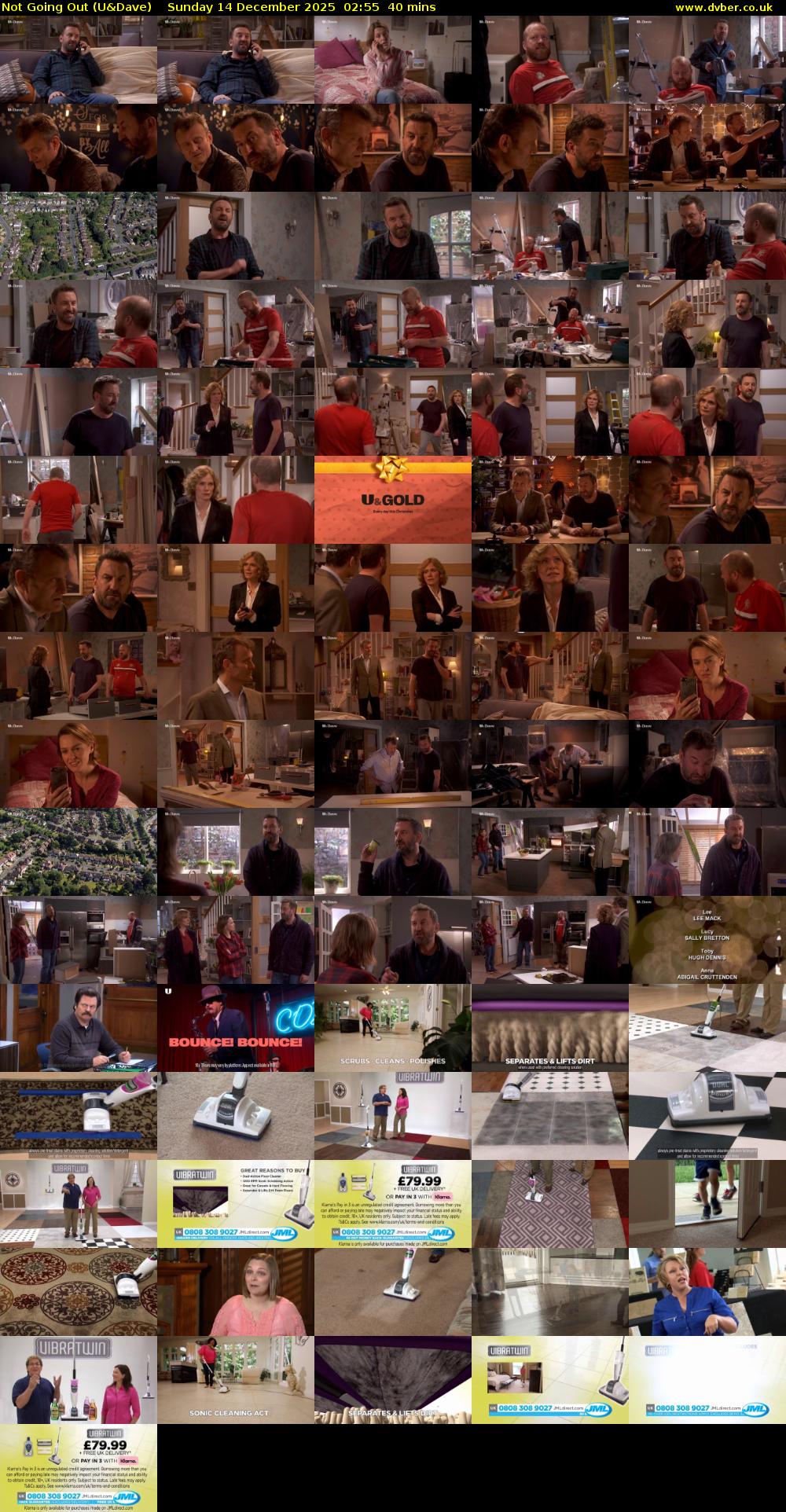 Not Going Out (U&Dave) Sunday 14 December 2025 02:55 - 03:35