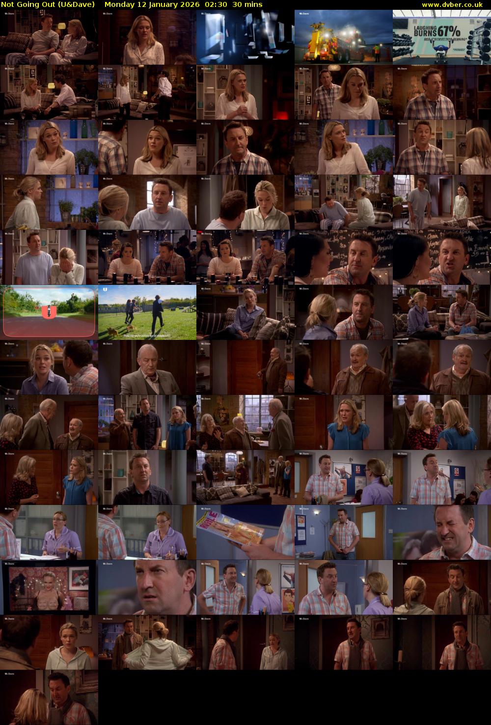 Not Going Out (U&Dave) Monday 12 January 2026 02:30 - 03:00