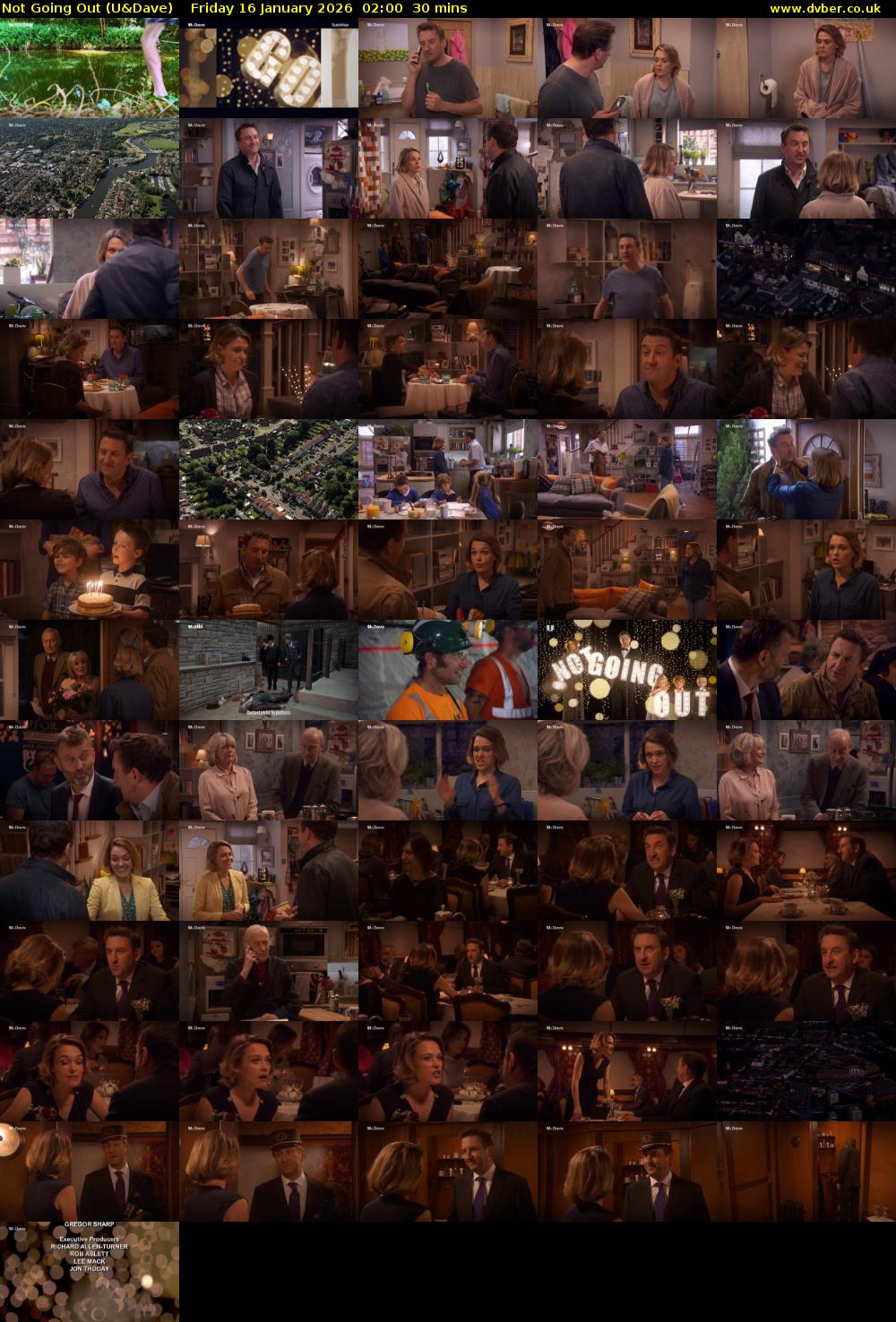 Not Going Out (U&Dave) Friday 16 January 2026 02:00 - 02:30