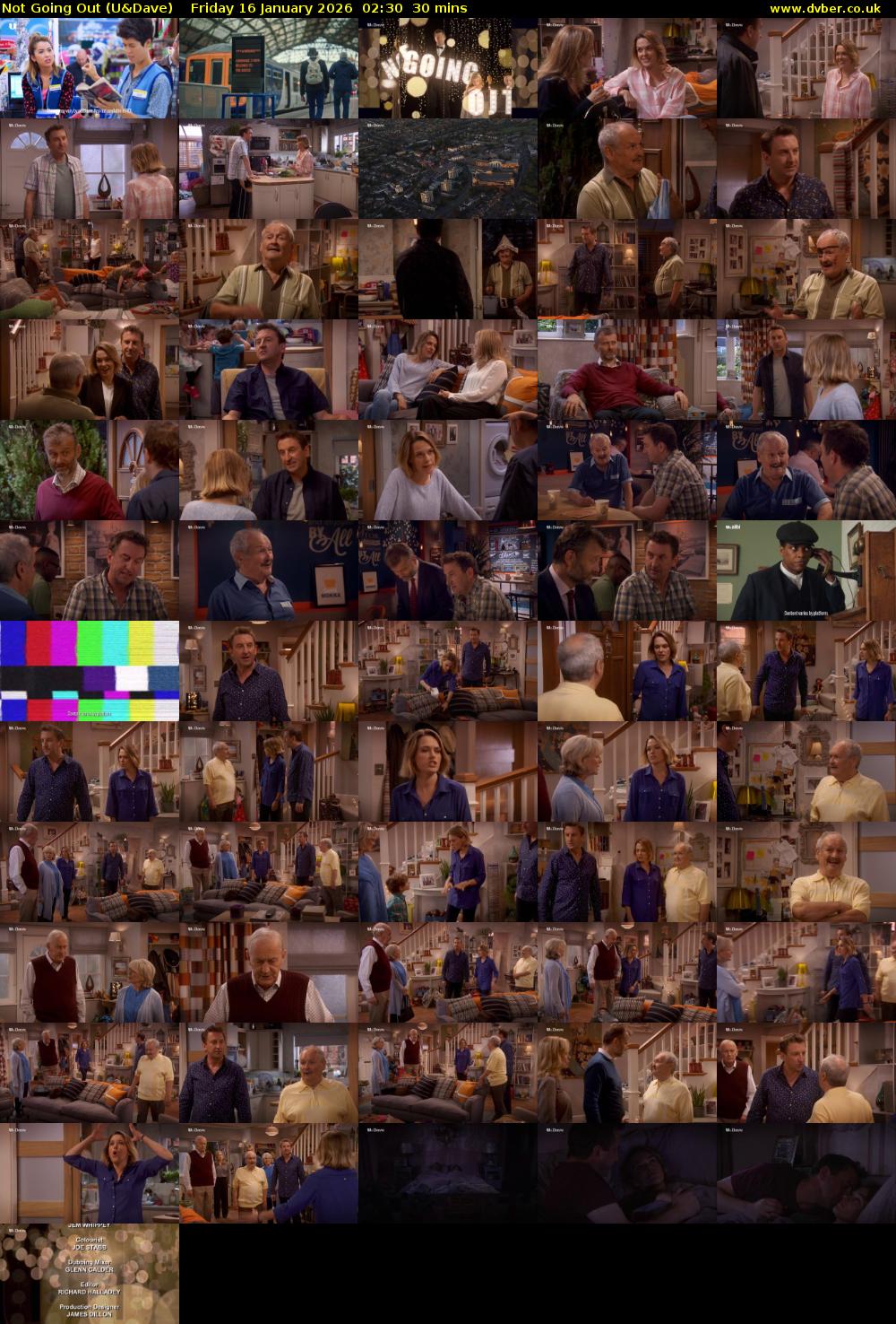 Not Going Out (U&Dave) Friday 16 January 2026 02:30 - 03:00
