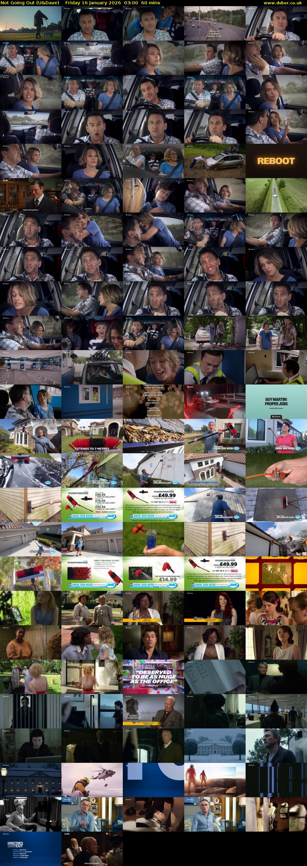 Not Going Out (U&Dave) Friday 16 January 2026 03:00 - 04:00