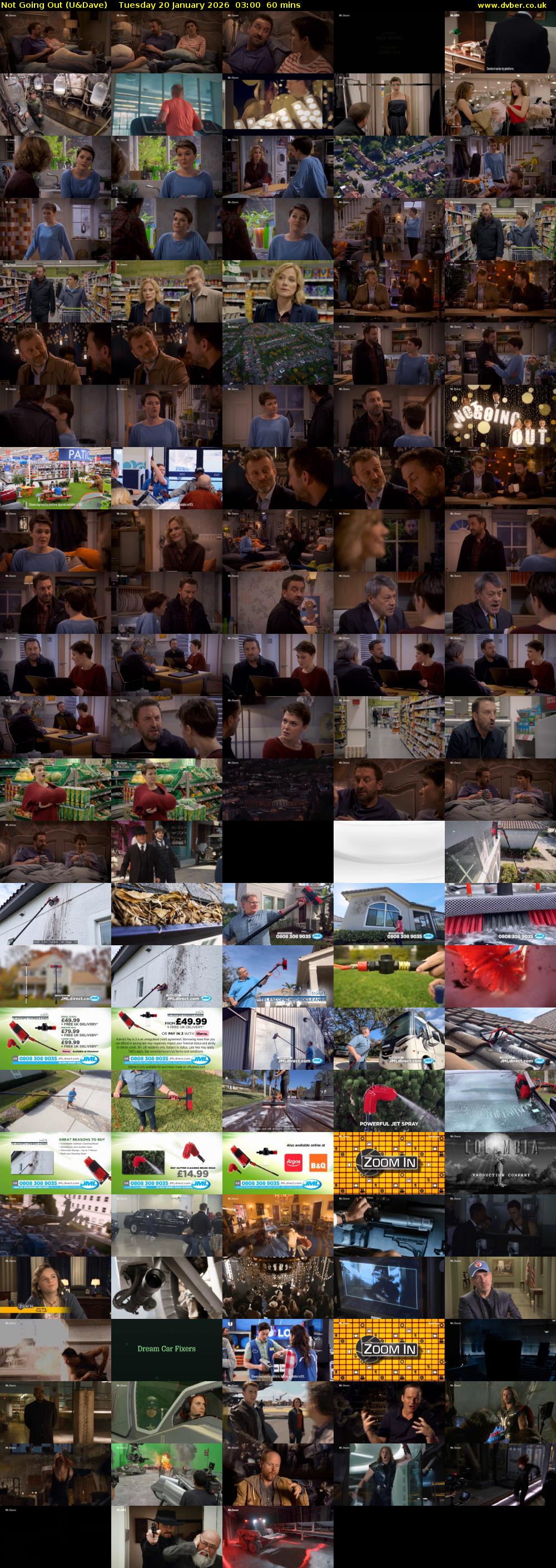 Not Going Out (U&Dave) Tuesday 20 January 2026 03:00 - 04:00