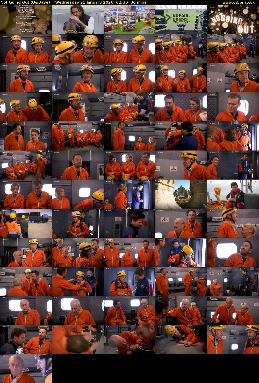 Not Going Out (U&Dave) Wednesday 21 January 2026 02:30 - 03:00