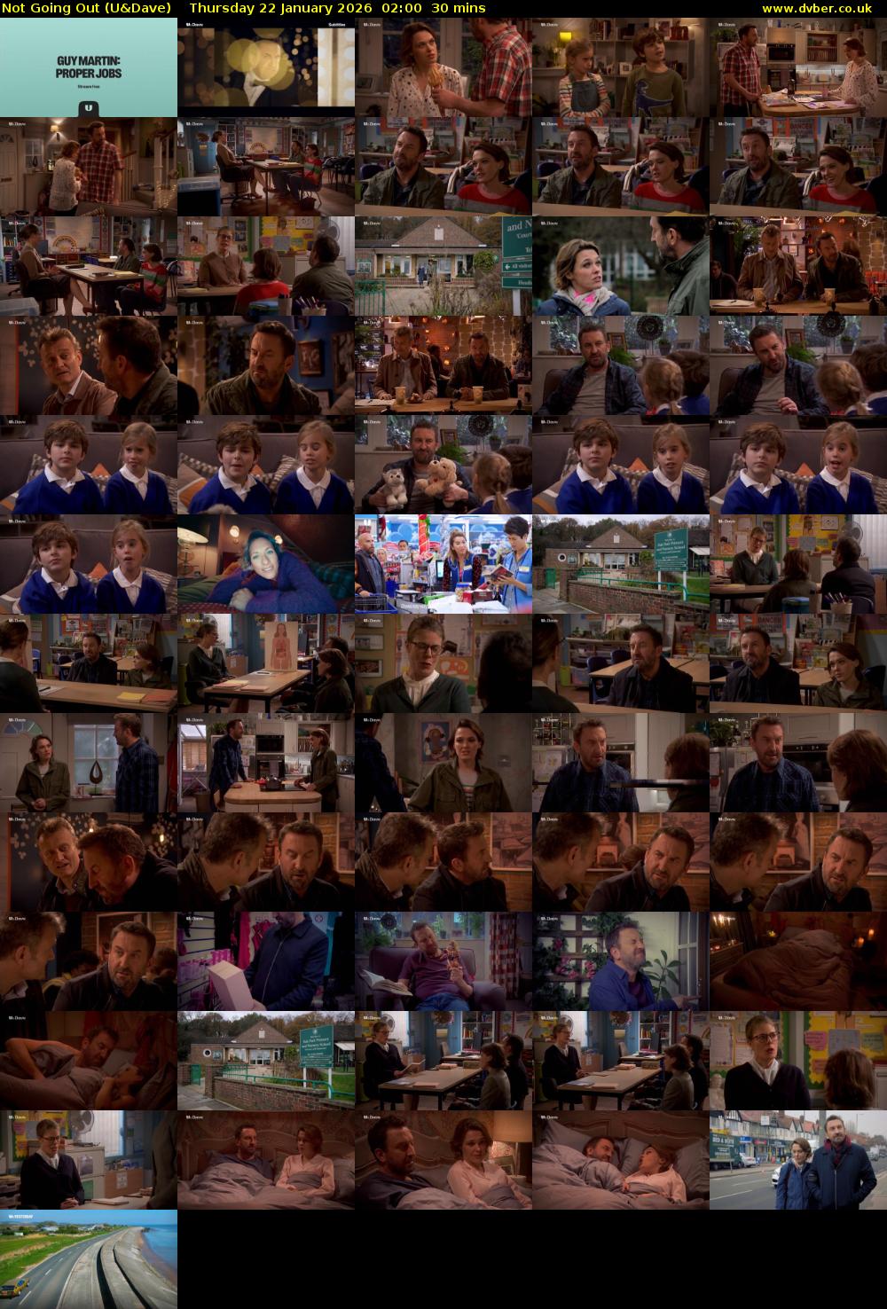 Not Going Out (U&Dave) Thursday 22 January 2026 02:00 - 02:30