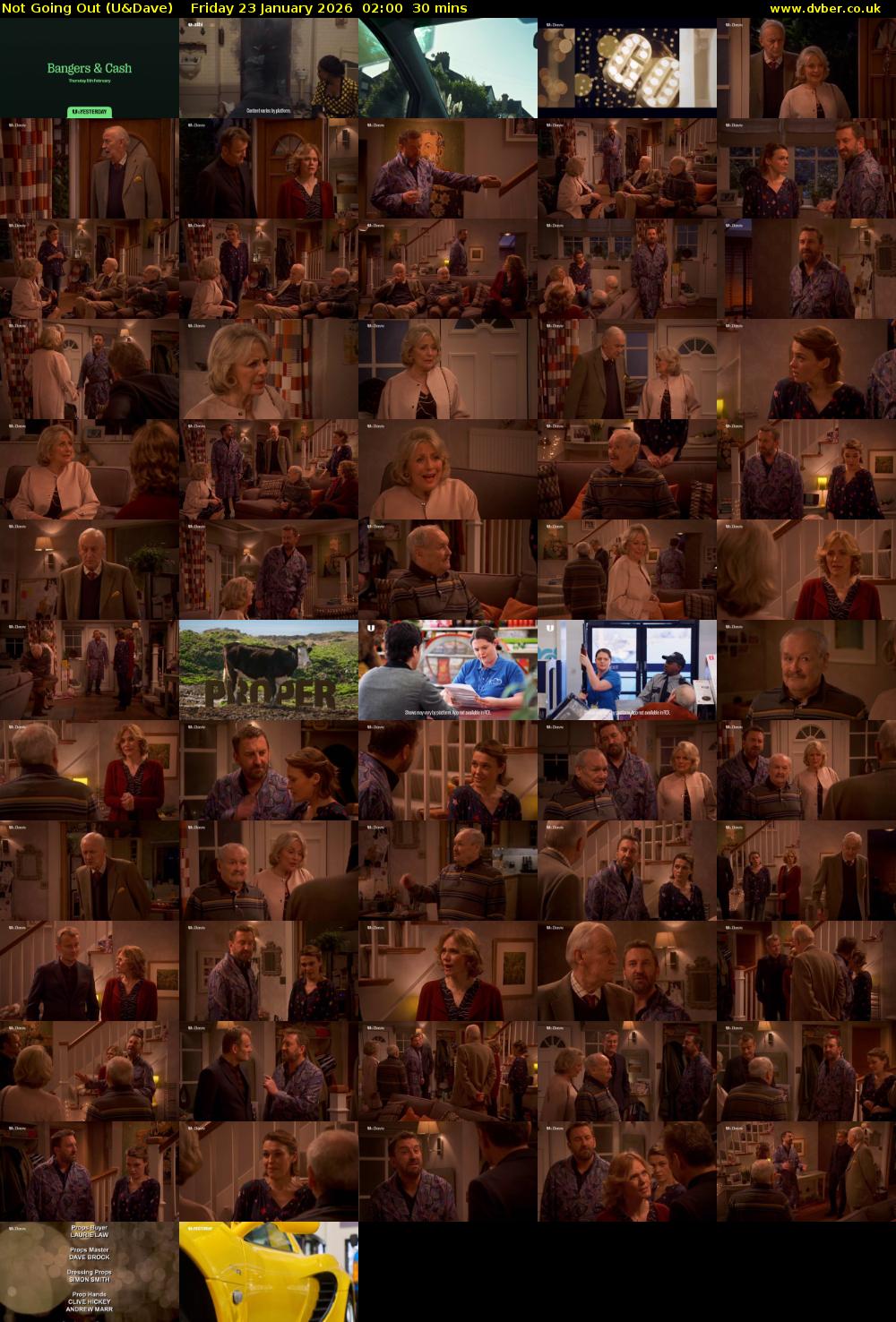 Not Going Out (U&Dave) Friday 23 January 2026 02:00 - 02:30