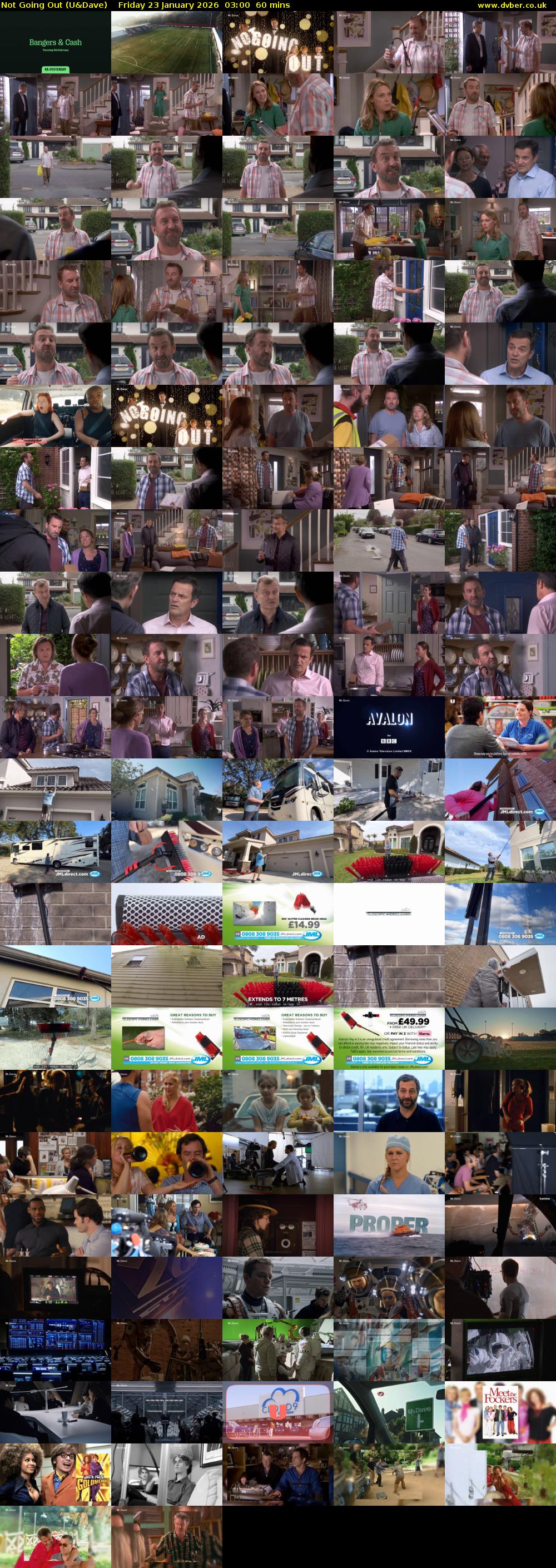 Not Going Out (U&Dave) Friday 23 January 2026 03:00 - 04:00