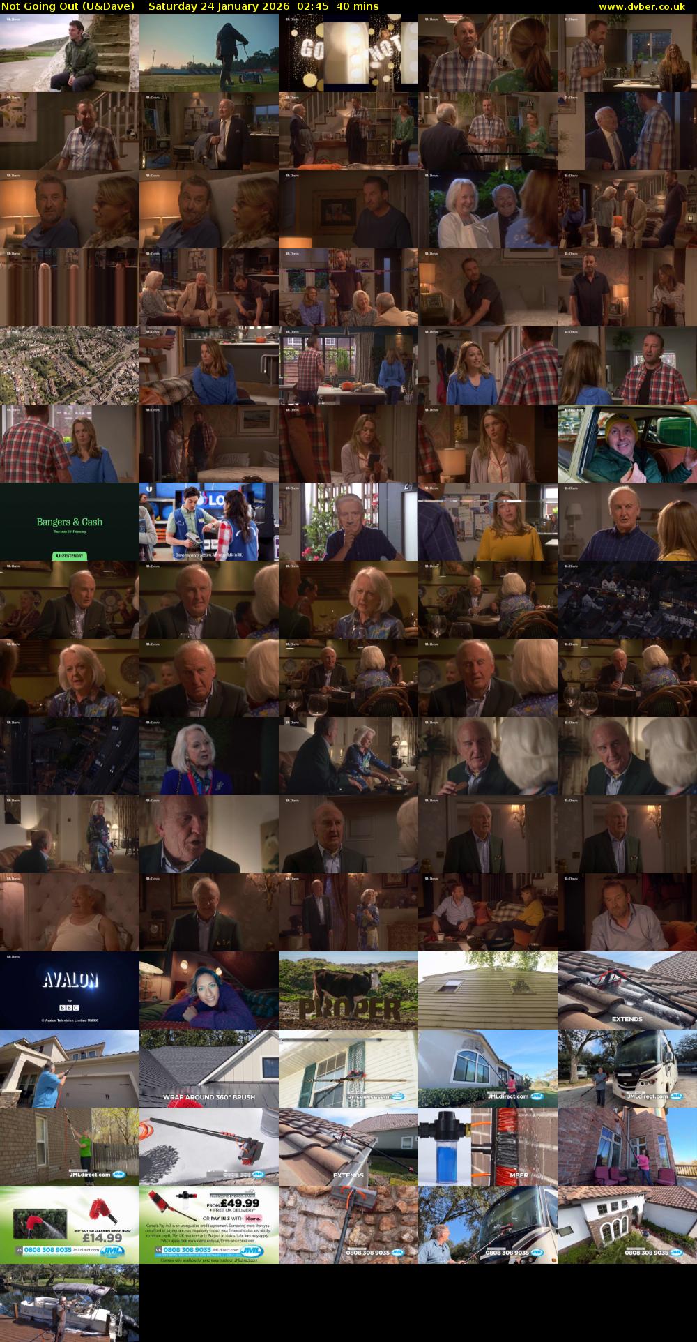 Not Going Out (U&Dave) Saturday 24 January 2026 02:45 - 03:25