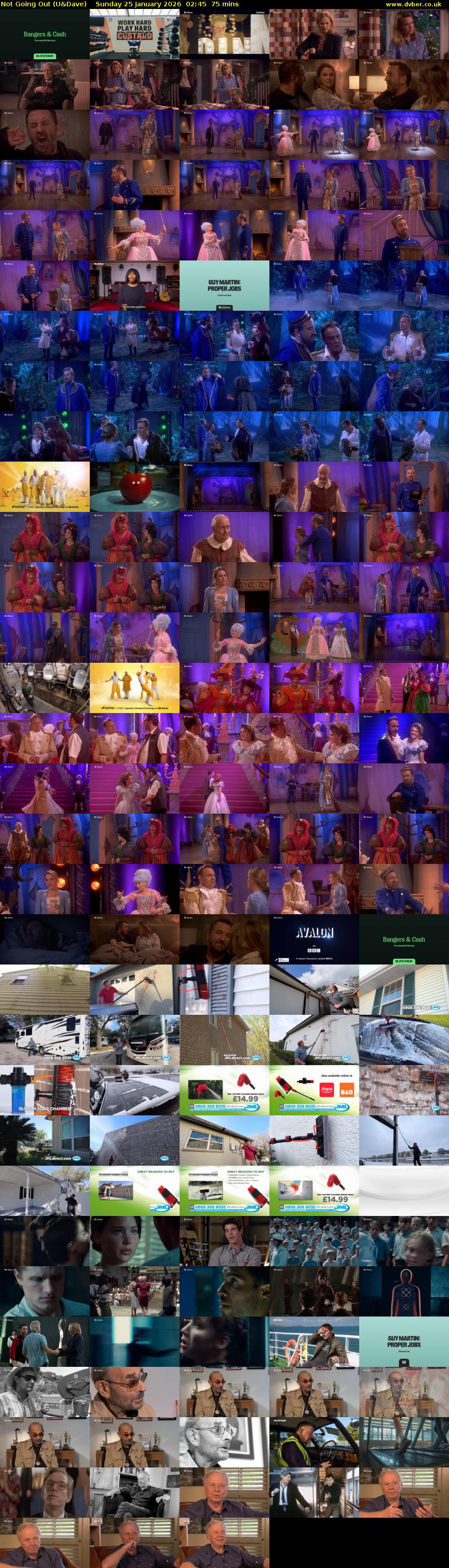 Not Going Out (U&Dave) Sunday 25 January 2026 02:45 - 04:00