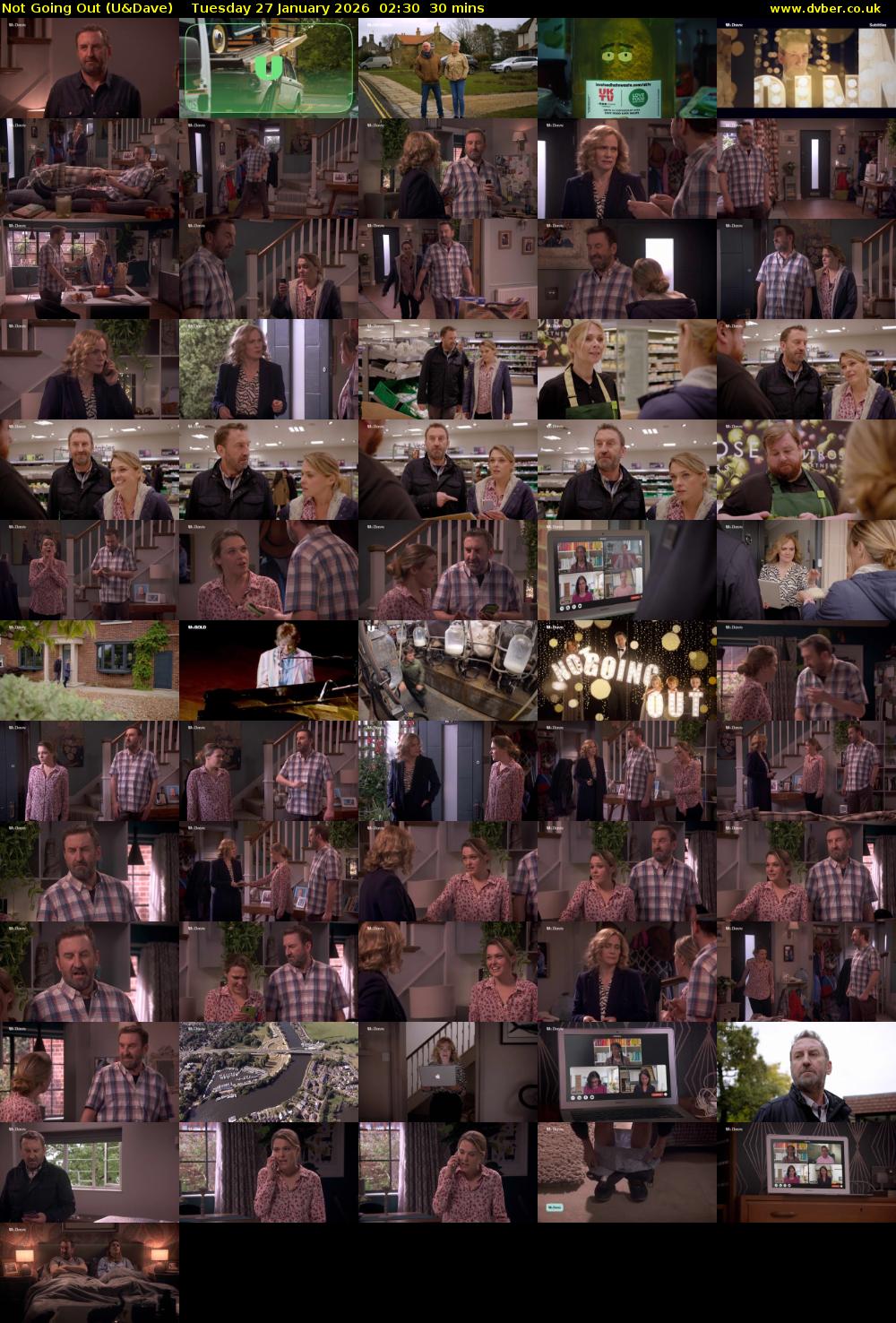 Not Going Out (U&Dave) Tuesday 27 January 2026 02:30 - 03:00