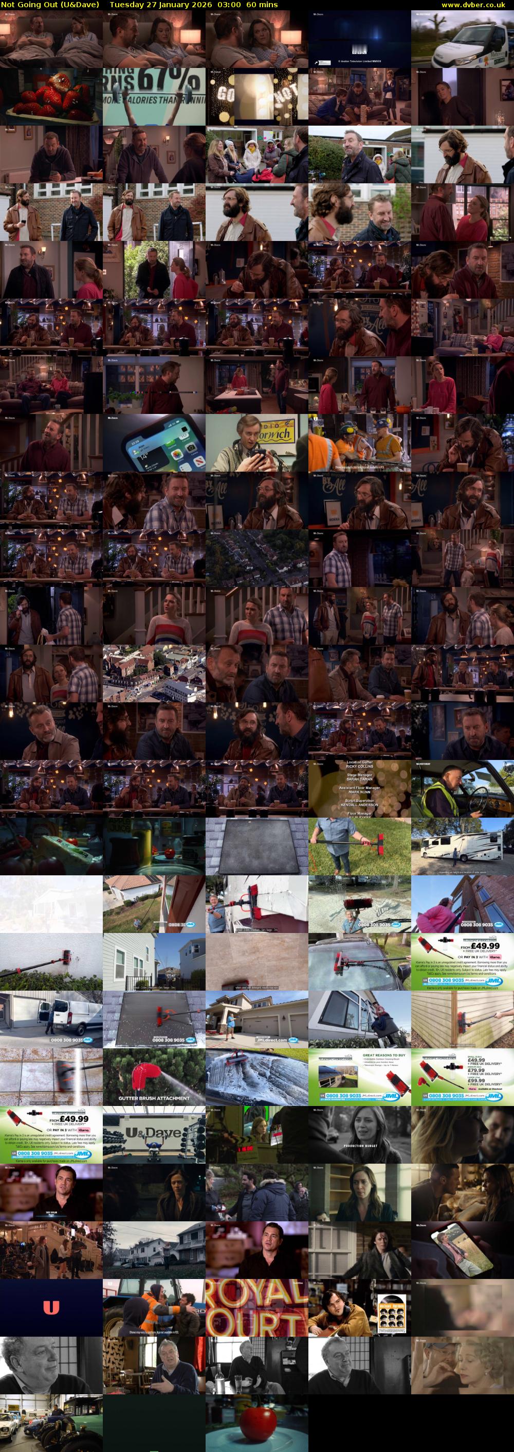 Not Going Out (U&Dave) Tuesday 27 January 2026 03:00 - 04:00