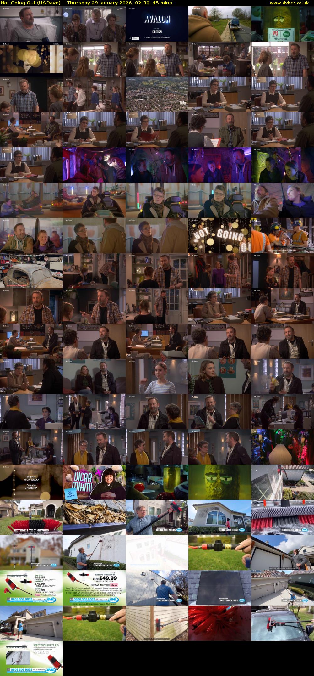 Not Going Out (U&Dave) Thursday 29 January 2026 02:30 - 03:15