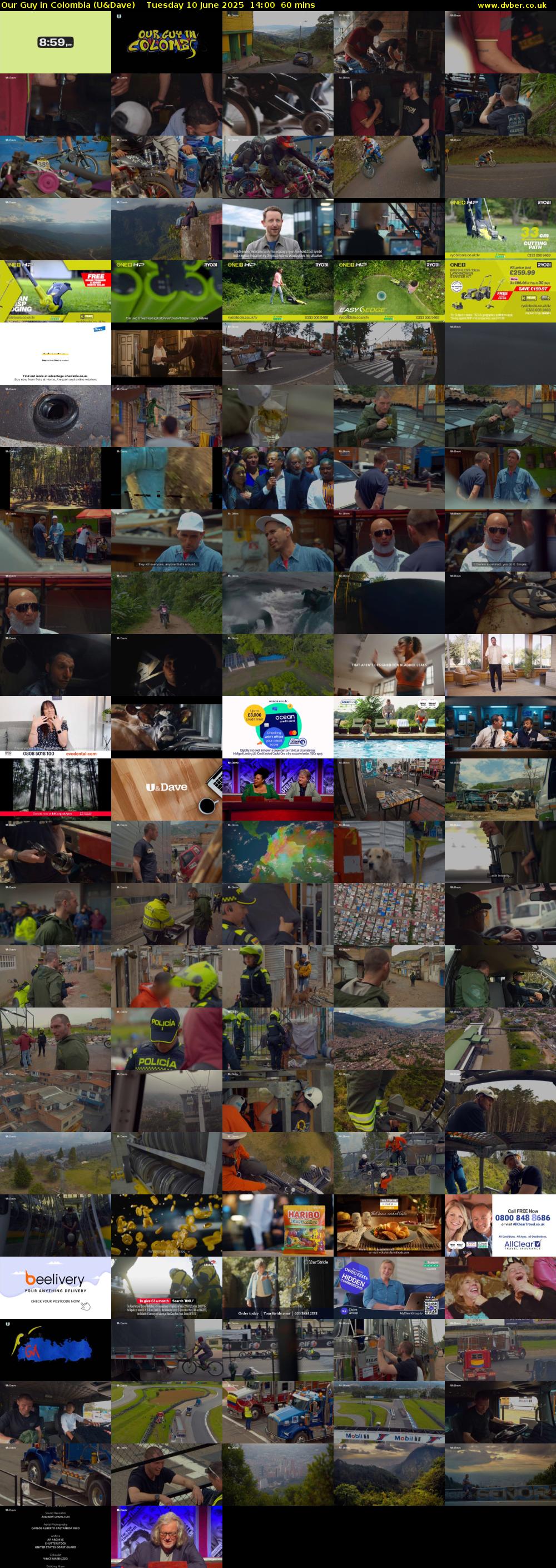 Our Guy in Colombia (U&Dave) Tuesday 10 June 2025 14:00 - 15:00