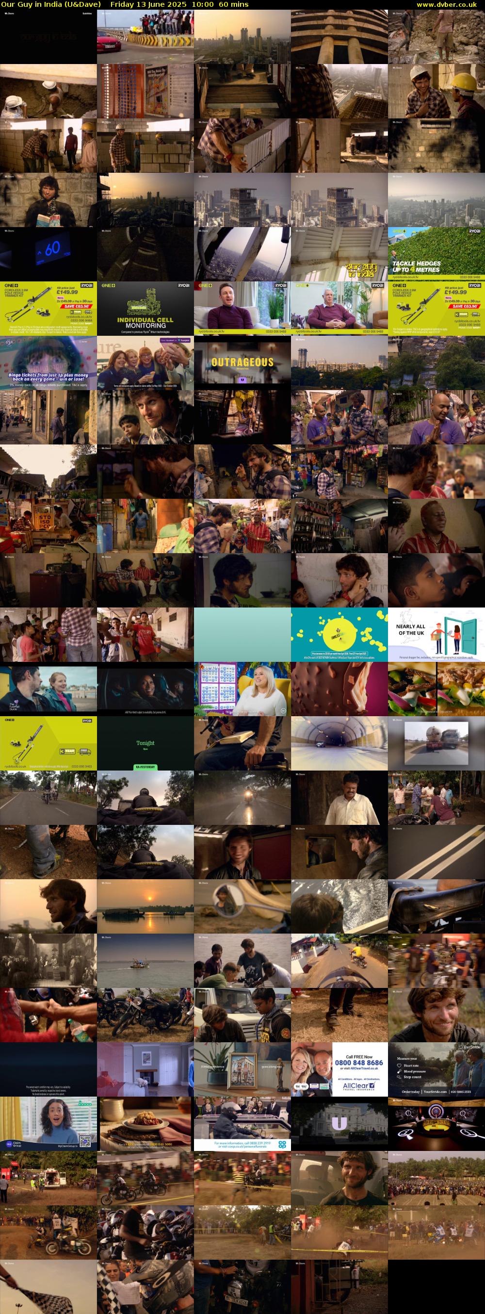Our Guy in India (U&Dave) Friday 13 June 2025 10:00 - 11:00