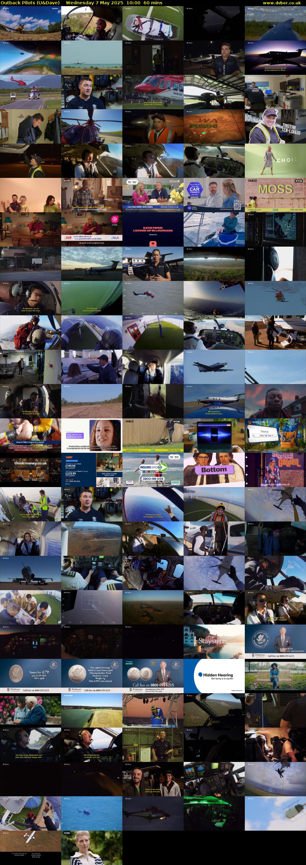Outback Pilots (U&Dave) Wednesday 7 May 2025 10:00 - 11:00