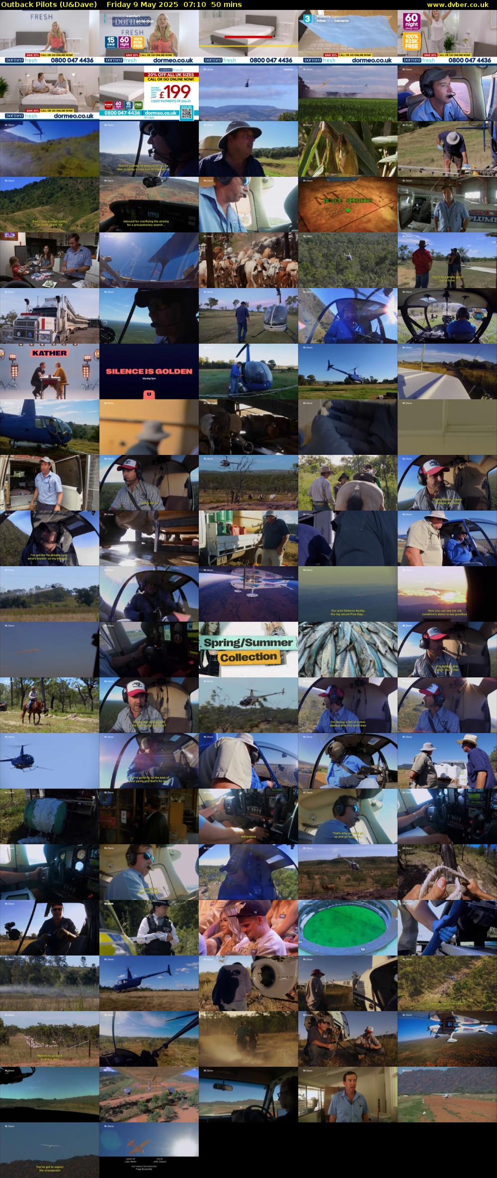 Outback Pilots (U&Dave) Friday 9 May 2025 07:10 - 08:00